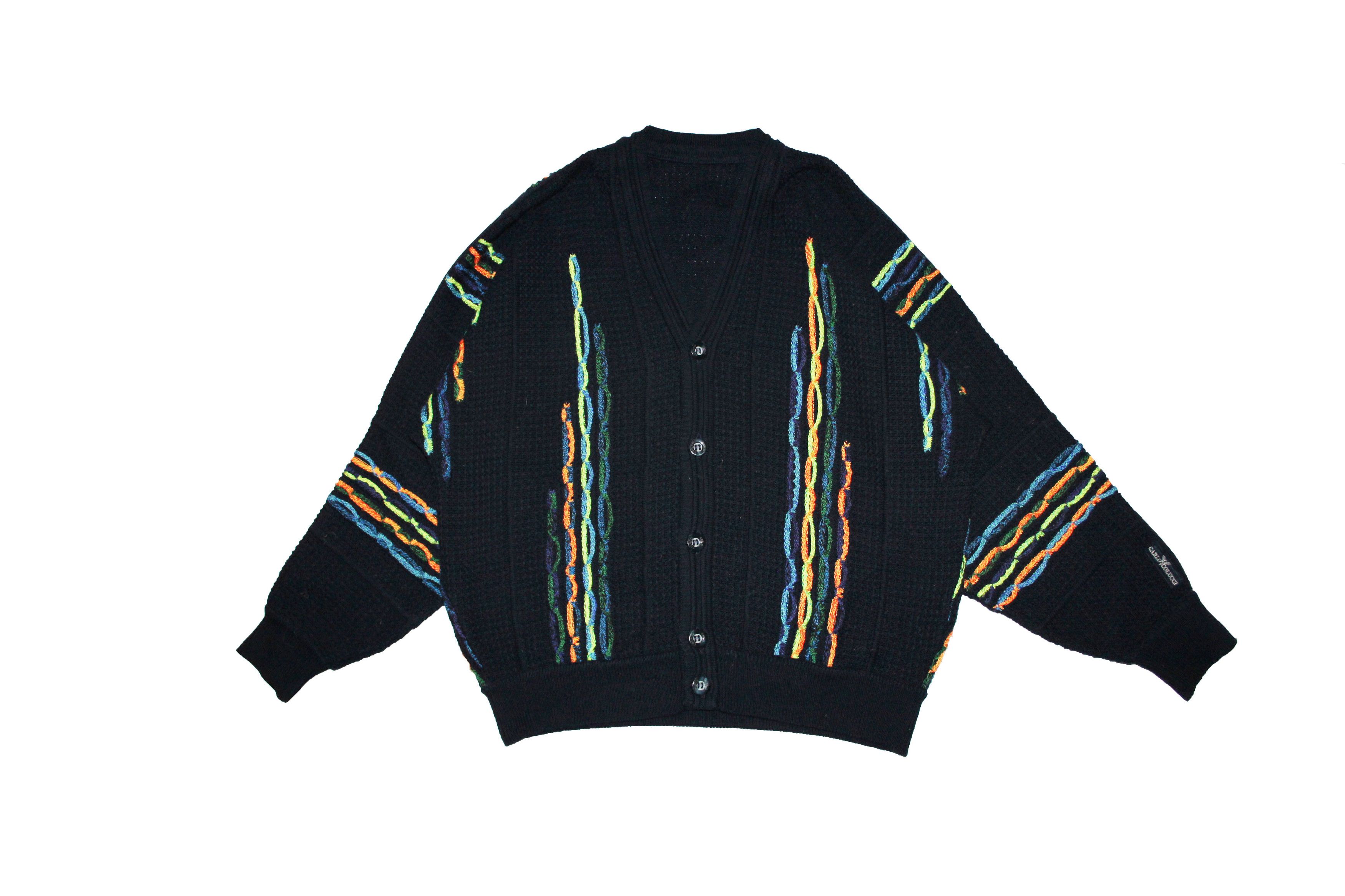 Carlo Colucci × Vintage vintage Carlo Coluccice knit cardigan Size US S / EU 44-46 / 1 - 1 Thumbnail