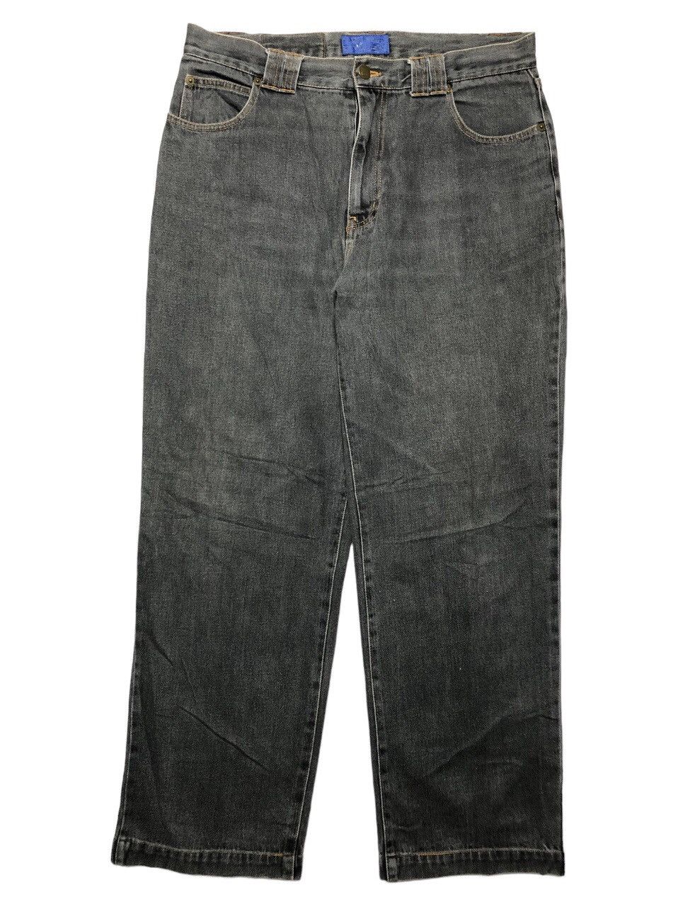 Kansai Yamamoto Vintage Kansai Yamamoto embroidery logo denim pants Size US 34 / EU 50 - 3 Thumbnail