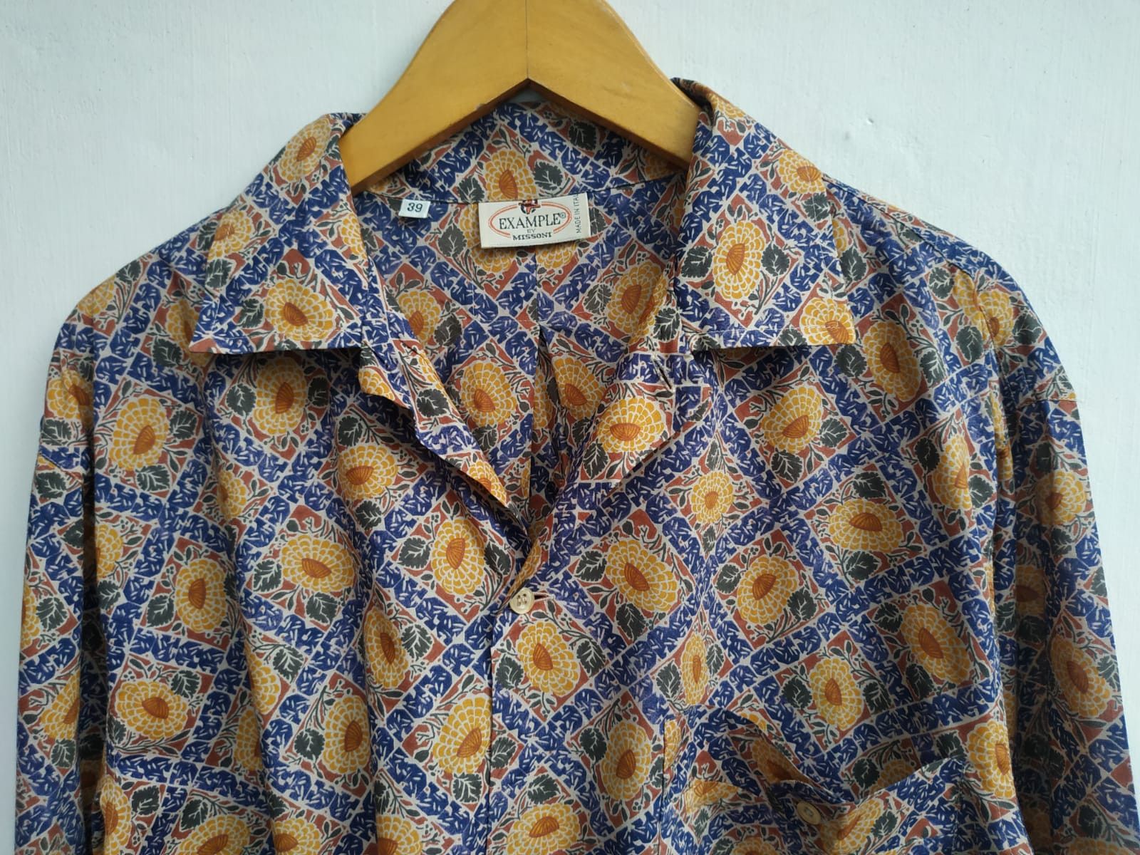 Missoni Fit M to L, Vintage Missoni Shirt Size US L / EU 52-54 / 3 - 5 Thumbnail
