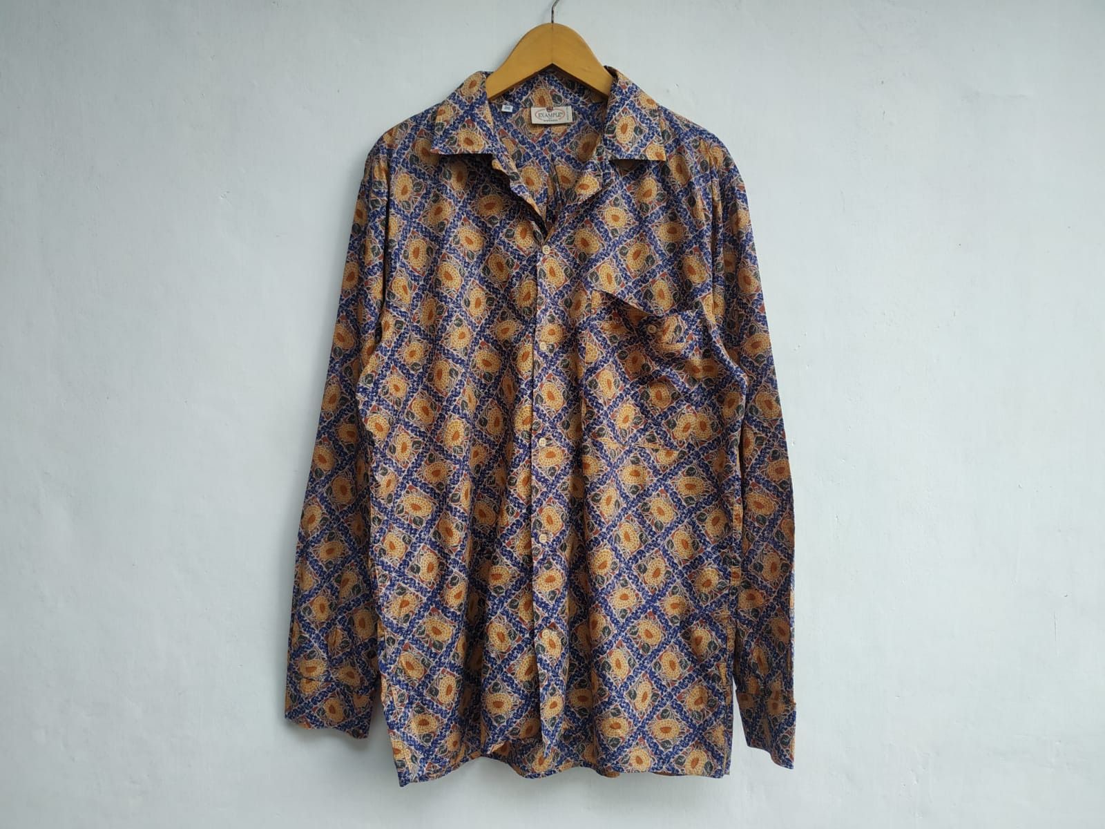 image of Fit M To L, Vintage Missoni Shirt in Floral, Men's (Size Large)