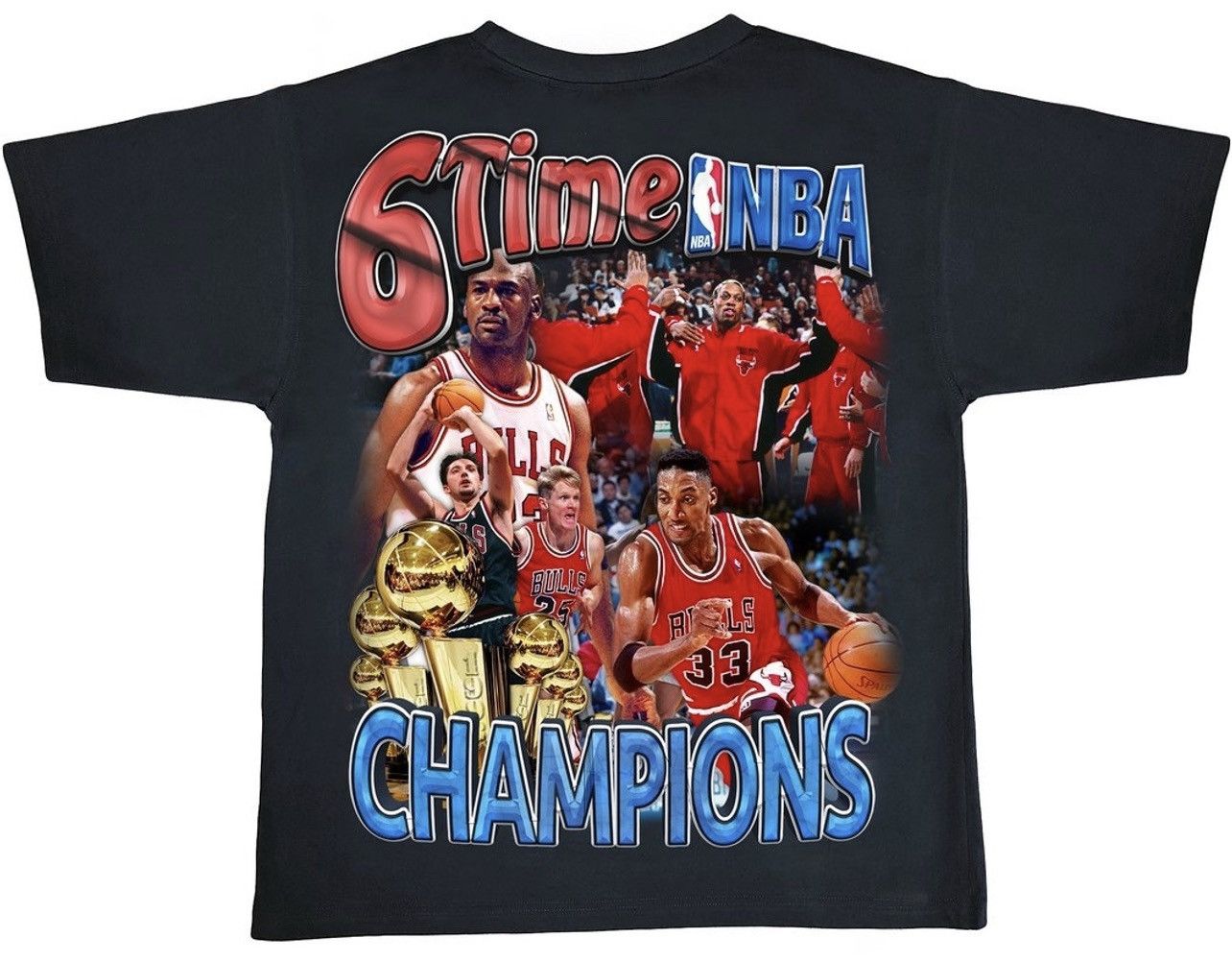 Marino Morwood LAST DROP EVER EVER Marino Morwood Chicago Bulls T-Shirt Size US L / EU 52-54 / 3 - 4 Thumbnail