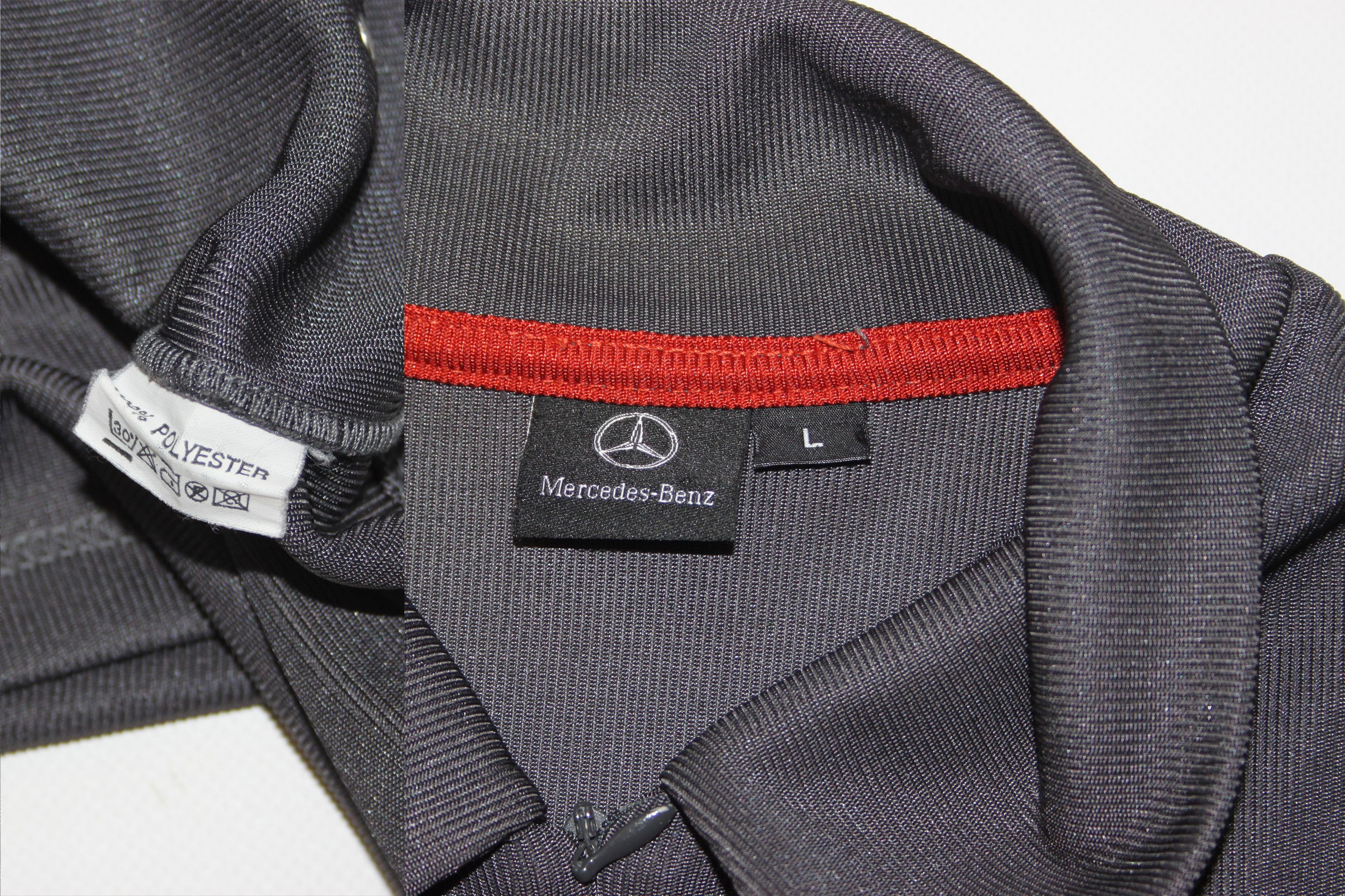Mercedes-Benz × Vintage Vintage Mercedes Benz T Shirt with metal badge Size US L / EU 52-54 / 3 - 4 Thumbnail