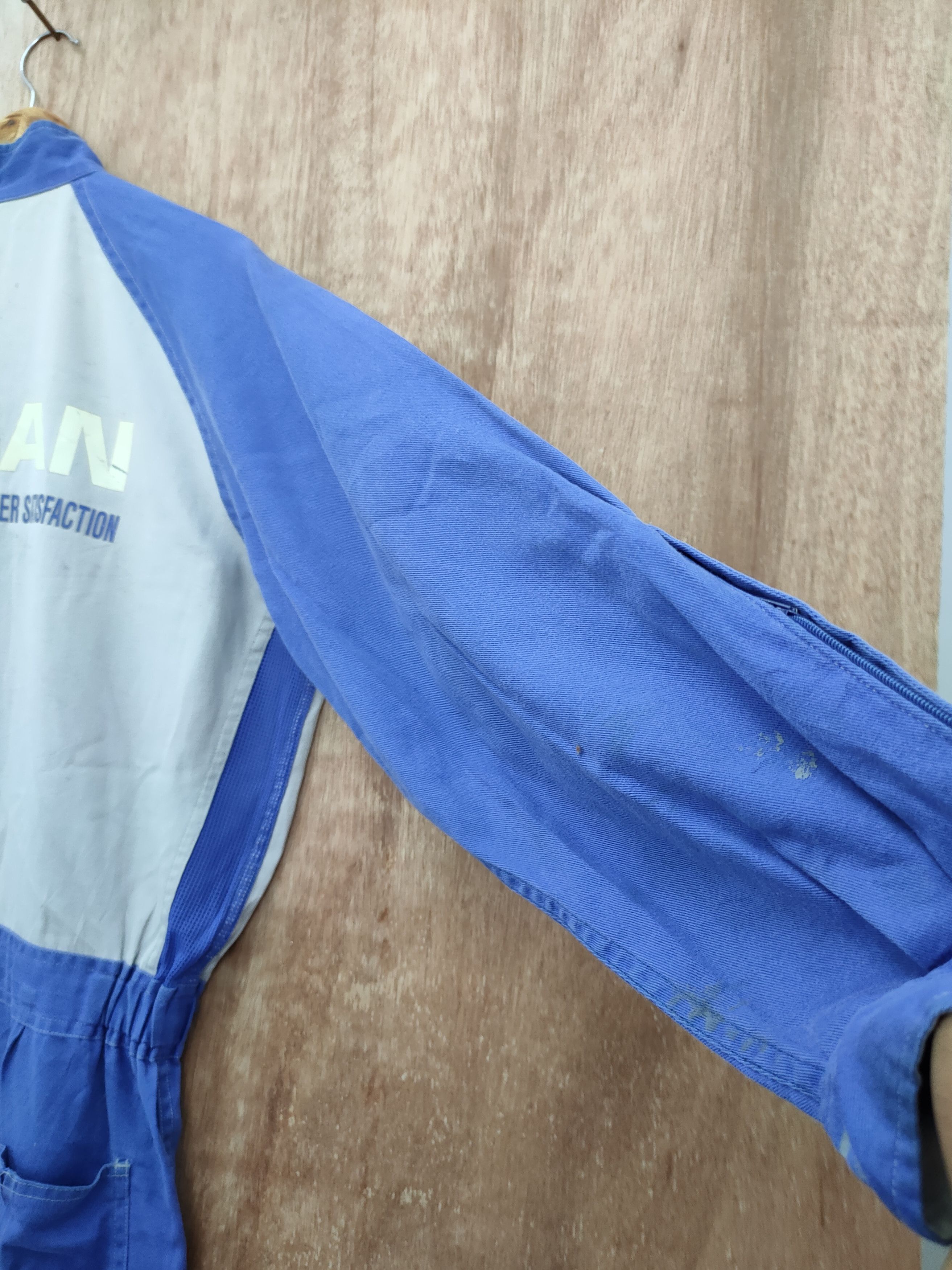 Japanese Brand R34 Nissan motorsport vintage jpn Staff Coverall #46-015DLL Size US 32 / EU 48 - 14 Thumbnail