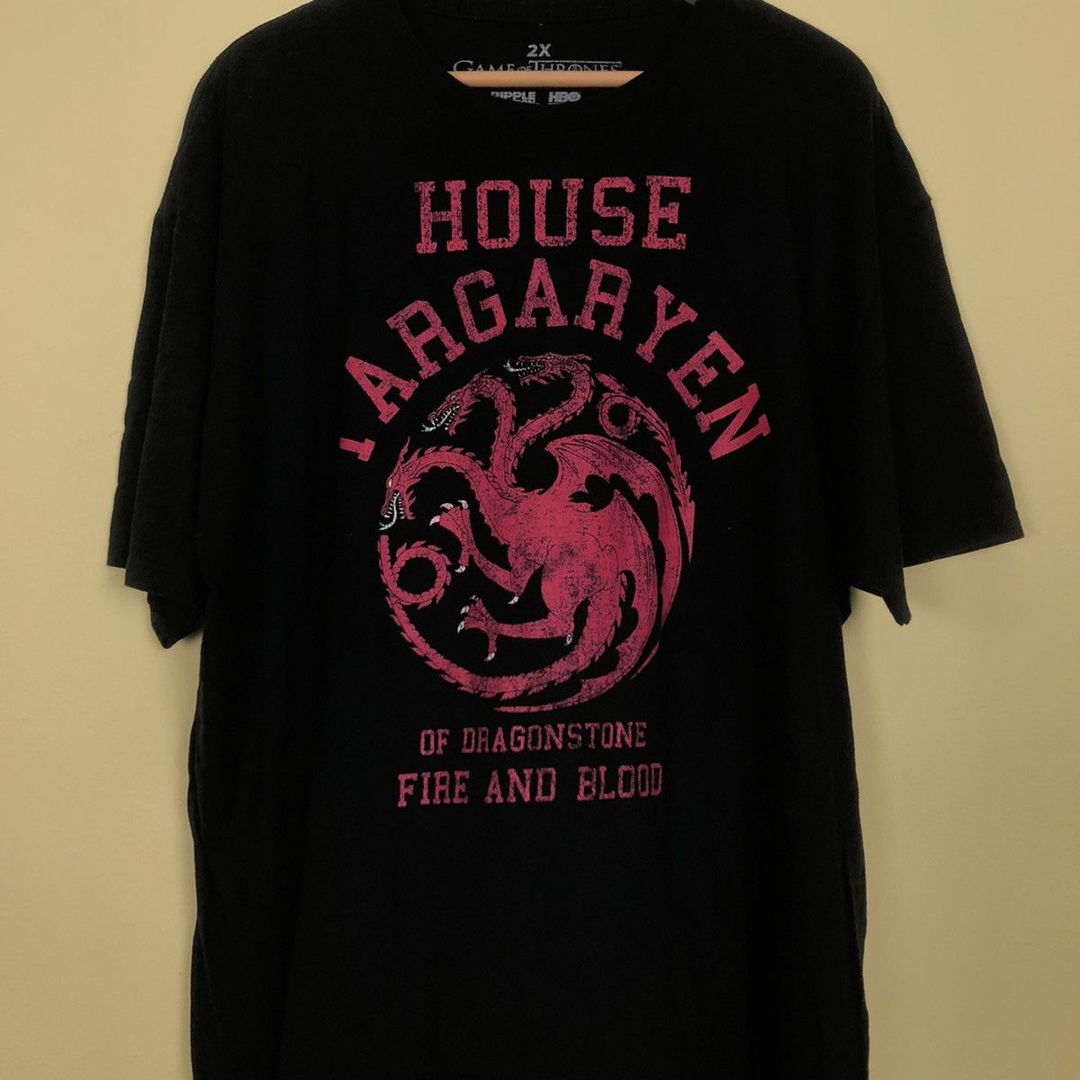 Vintage Game Of Thrones Big Logo Size US XXL / EU 58 / 5 - 4 Thumbnail
