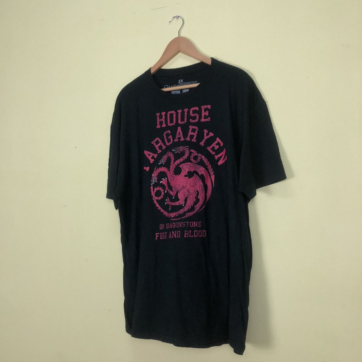 Vintage Game Of Thrones Big Logo Size US XXL / EU 58 / 5 - 2 Thumbnail