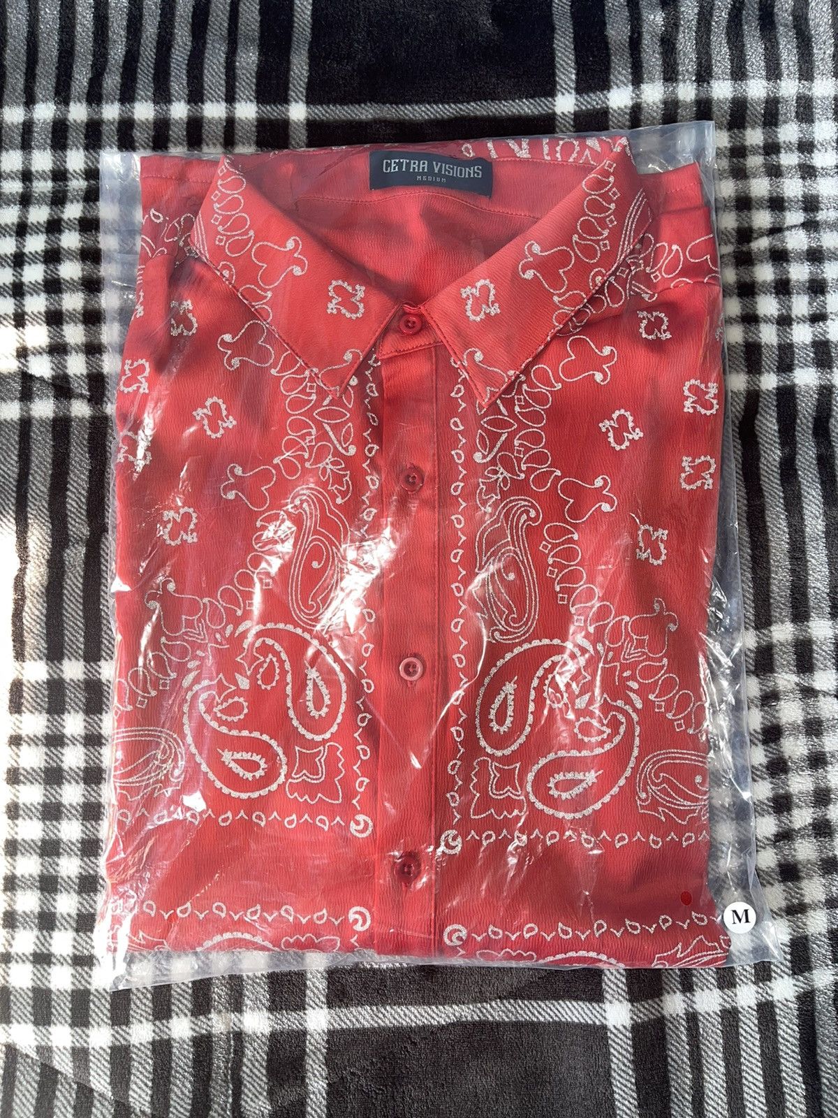Marino Morwood LAST DROP EVER Cetra Visions Red 3M Bandana Shirt 