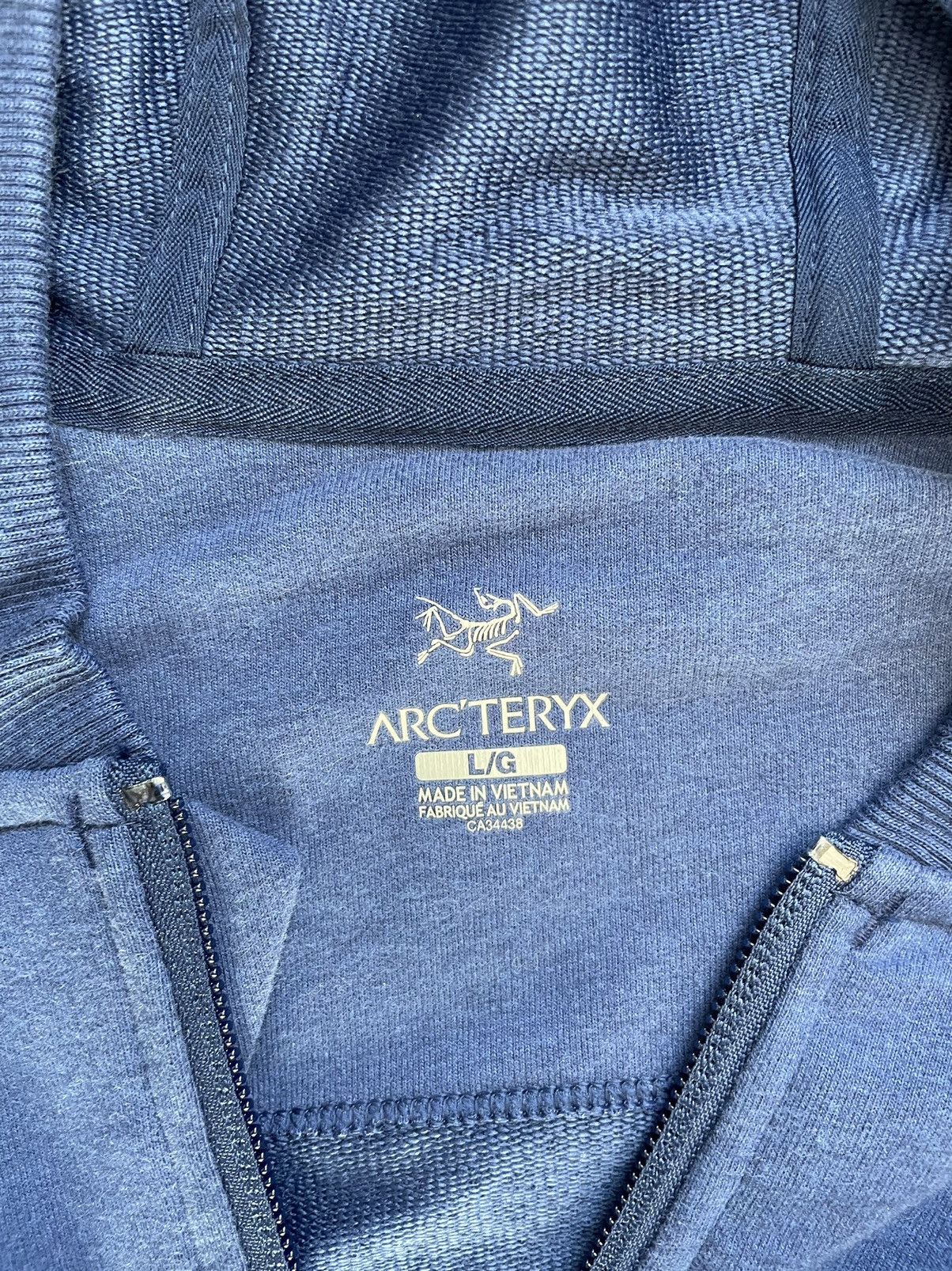Arc'teryx × Vintage Vintage Arc’teryx spell out zip up hoodie Size US L / EU 52-54 / 3 - 2 Thumbnail