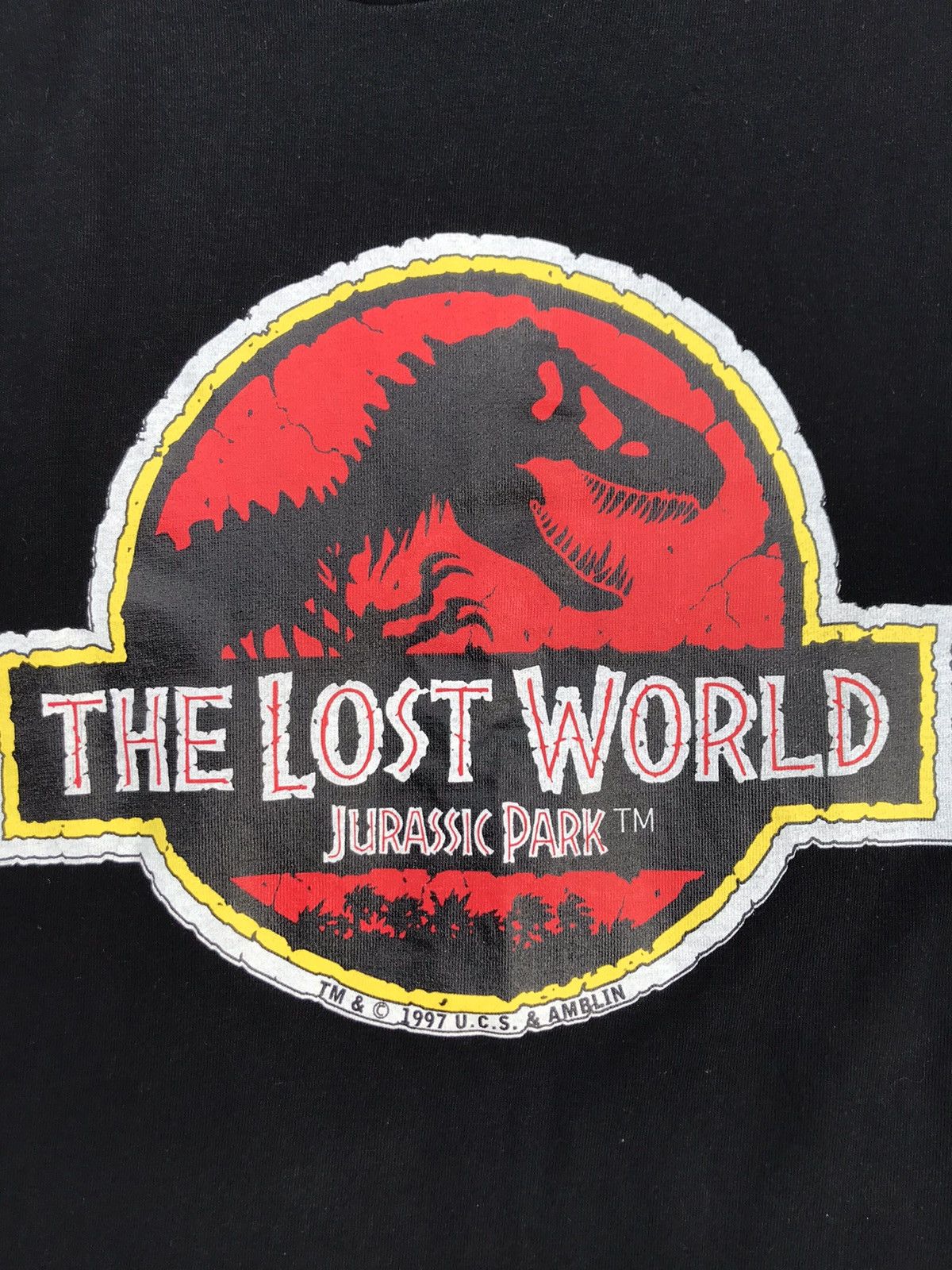 Vintage Vintage 1990s Movie Jurassic Park Printed Large Tee Size US L / EU 52-54 / 3 - 2 Thumbnail