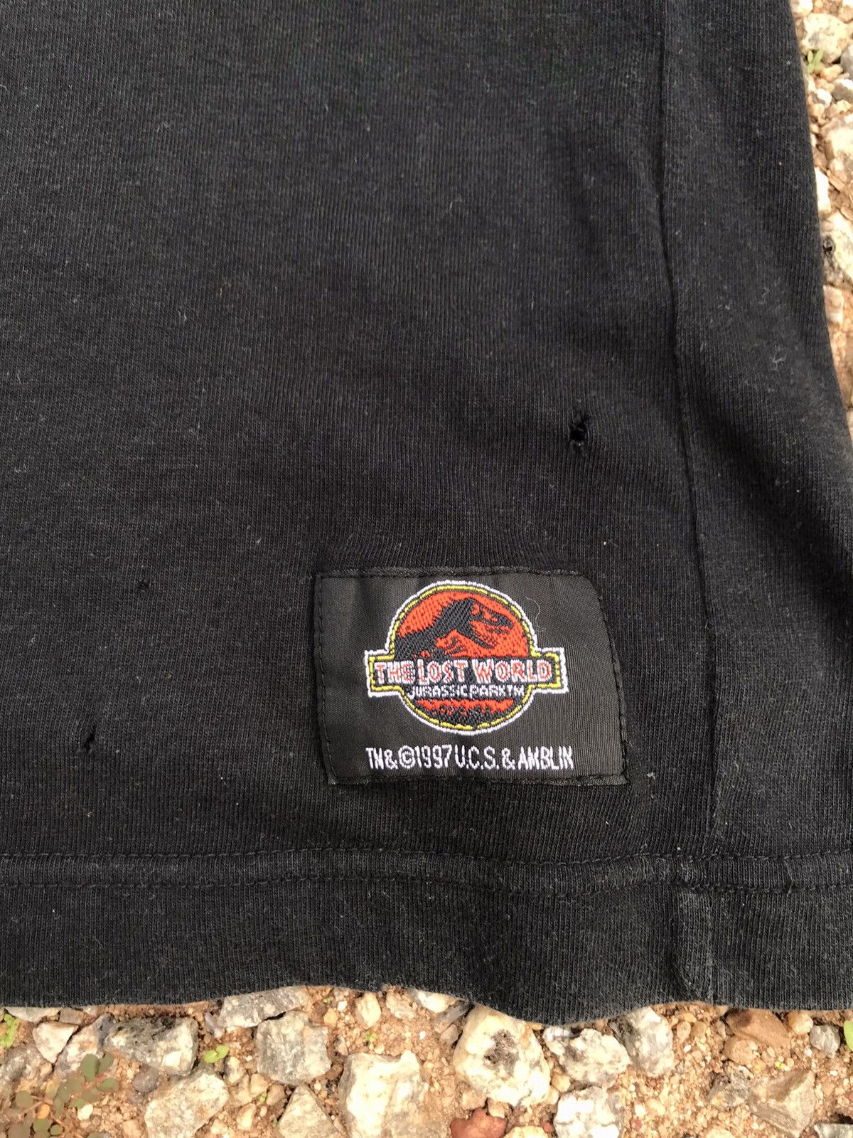 Vintage Vintage 1990s Movie Jurassic Park Printed Large Tee Size US L / EU 52-54 / 3 - 6 Thumbnail