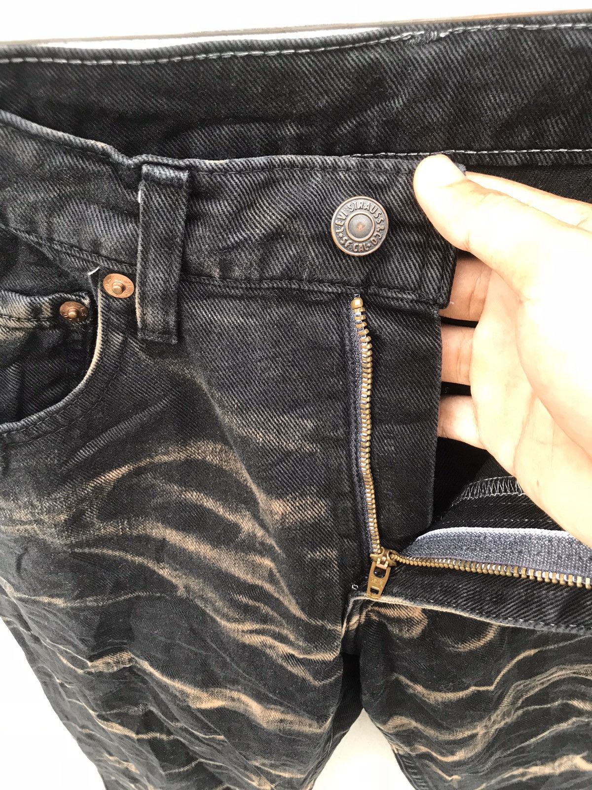 Levi's × Vintage 💥RARE💥Vintage 90s Levi Strauss Acid Wash Denim Size US 29 - 5 Thumbnail