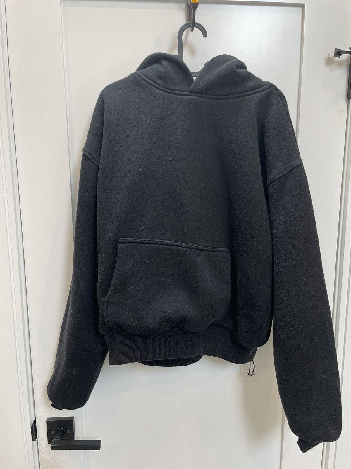 Vintage Humane blanks 1800 GSM hoodie Washed Black | Grailed