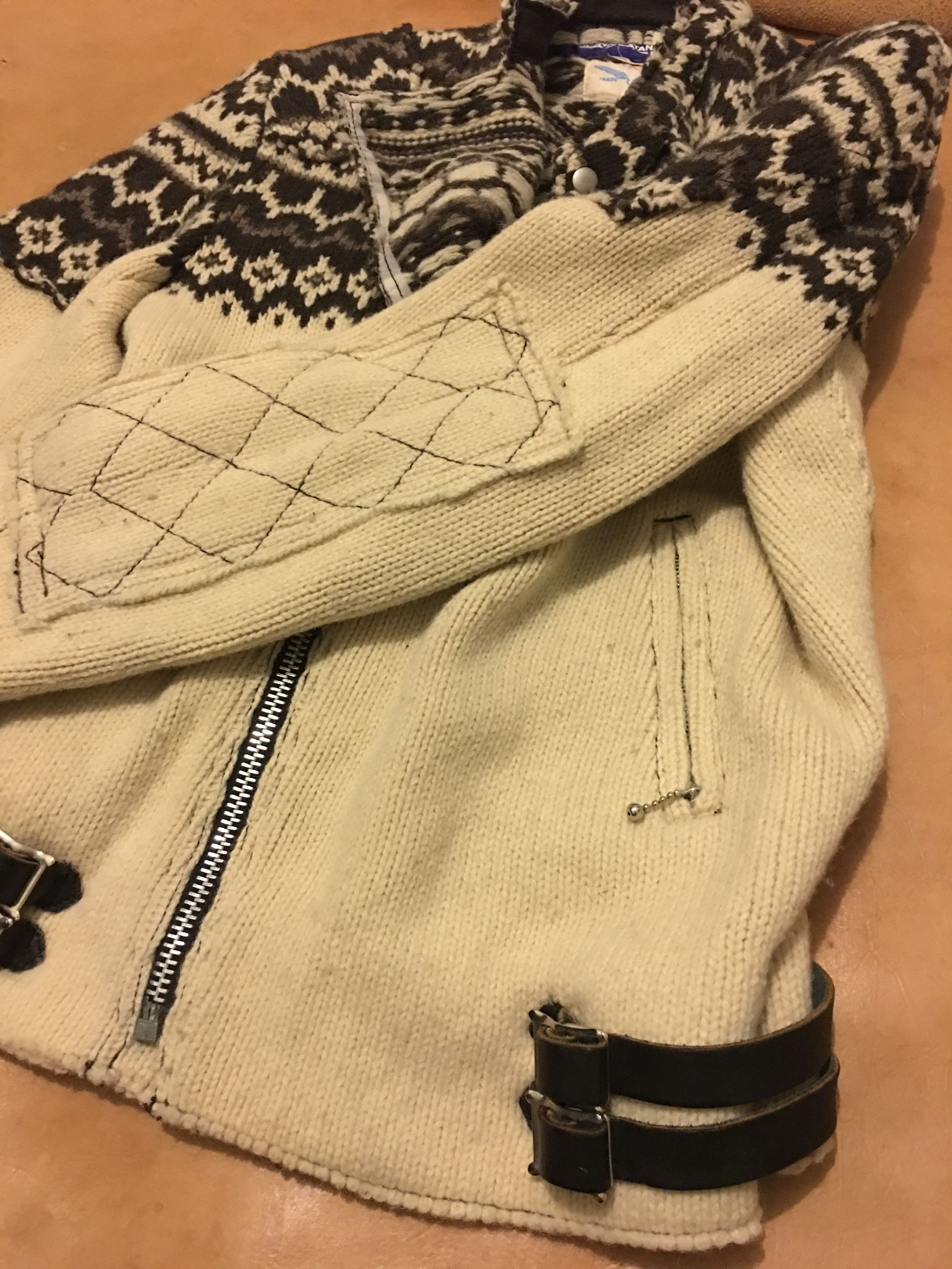 Junya Watanabe Vintage Junya Lewis Avia Kit Knit Jacket Comme des Garcons Size US M / EU 48-50 / 2 - 3 Thumbnail