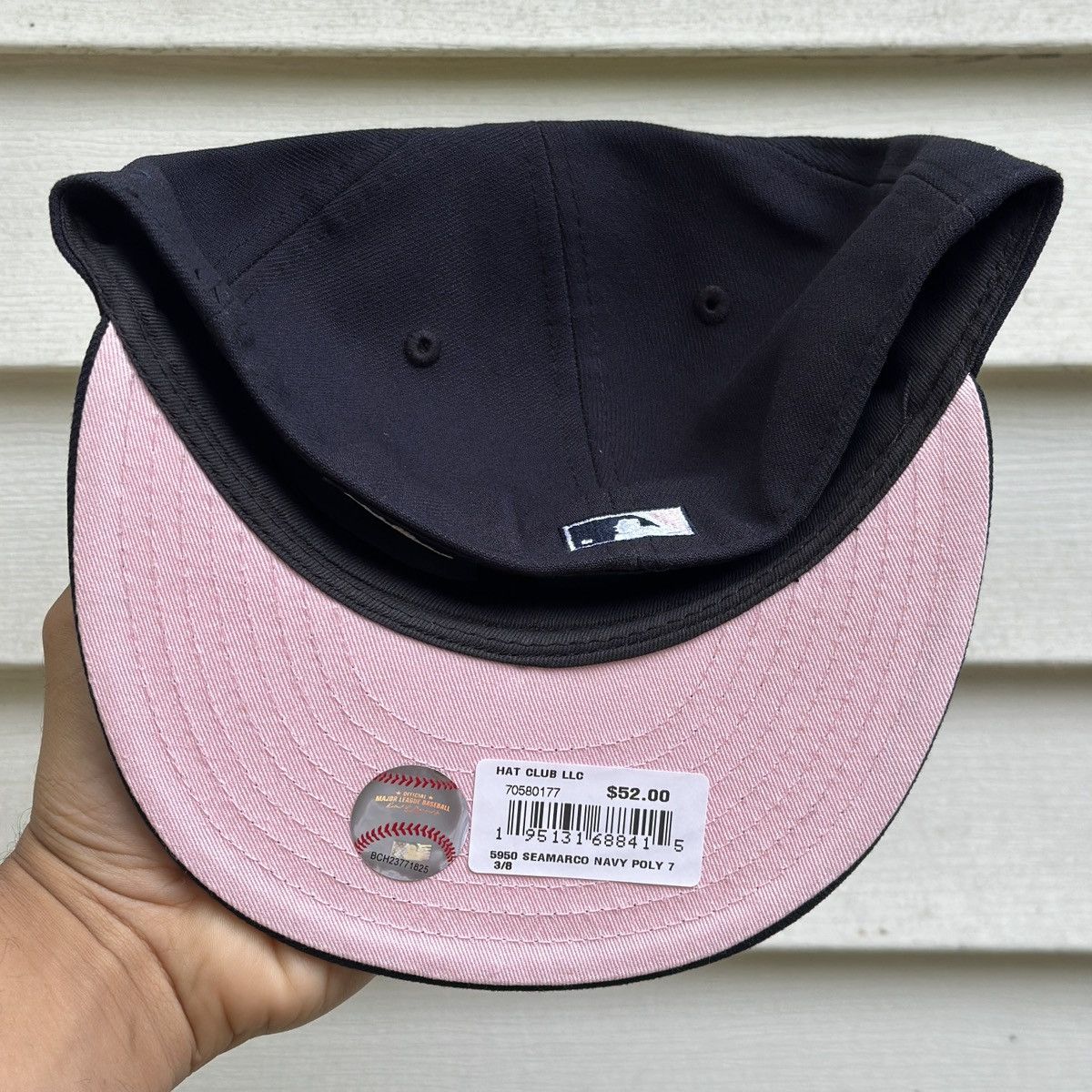 Hat Club × MLB × New Era New Era Hat Club Seattle Mariners 7 3/8 Pinky Shock Drop 30 Size 34 - 3 Thumbnail