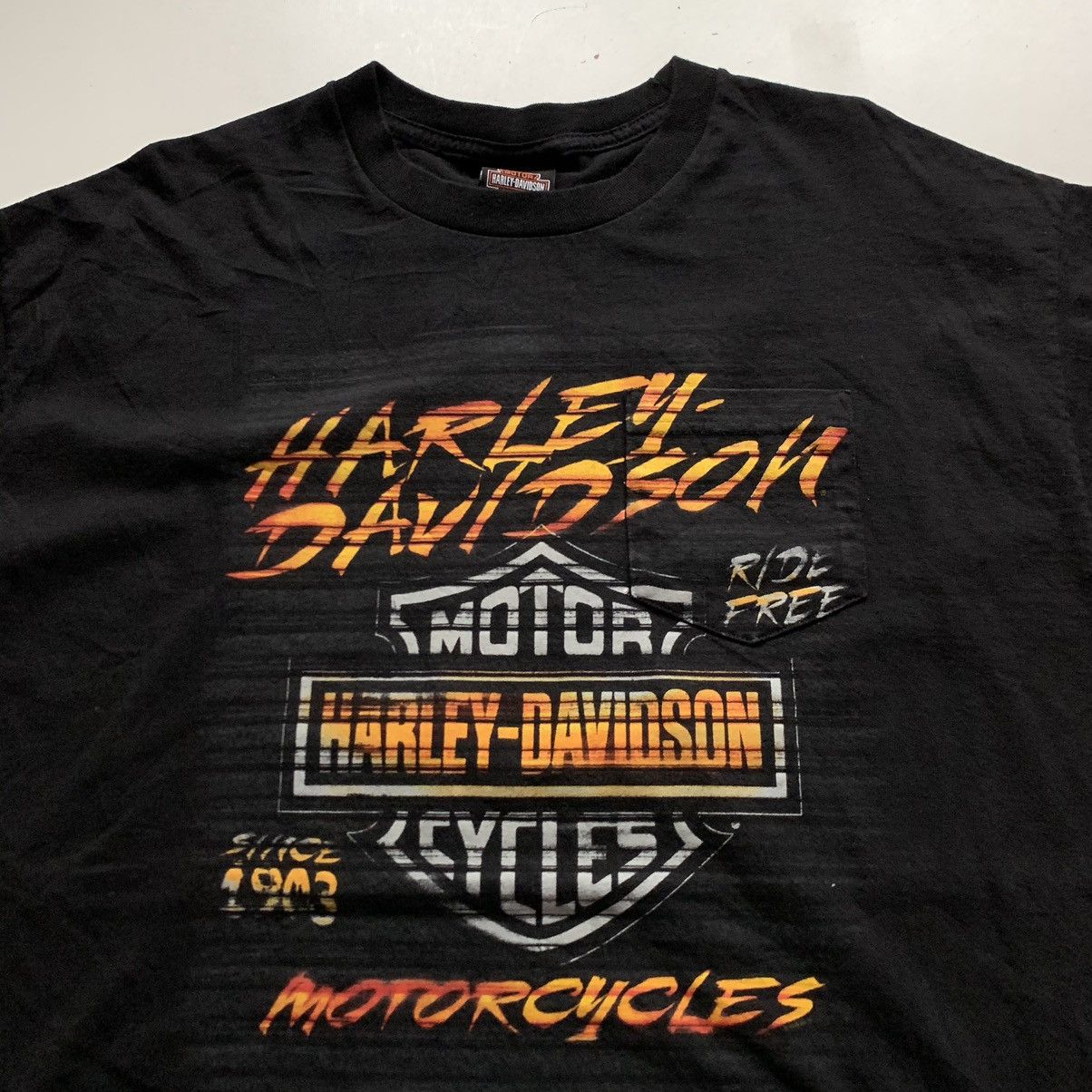 Harley Davidson × Vintage Vintage 2000s Harley Davidson Iowa Biker Graphic T Shirt XL Size US XL / EU 56 / 4 - 2 Thumbnail