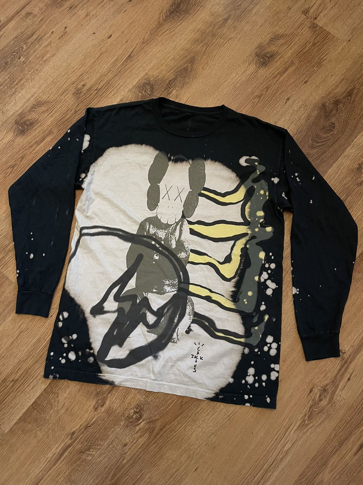 travis scott x kaws x fragment