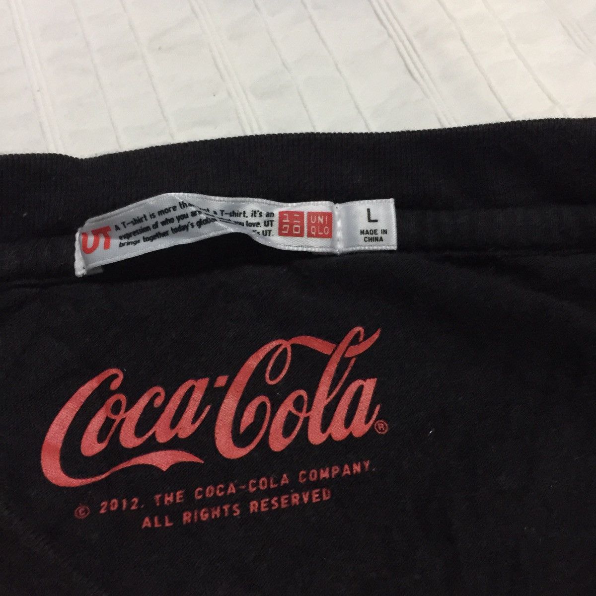 Coca Cola × Uniqlo 2012 coca cola x Uniqlo tshirt Size US M / EU 48-50 / 2 - 3 Thumbnail