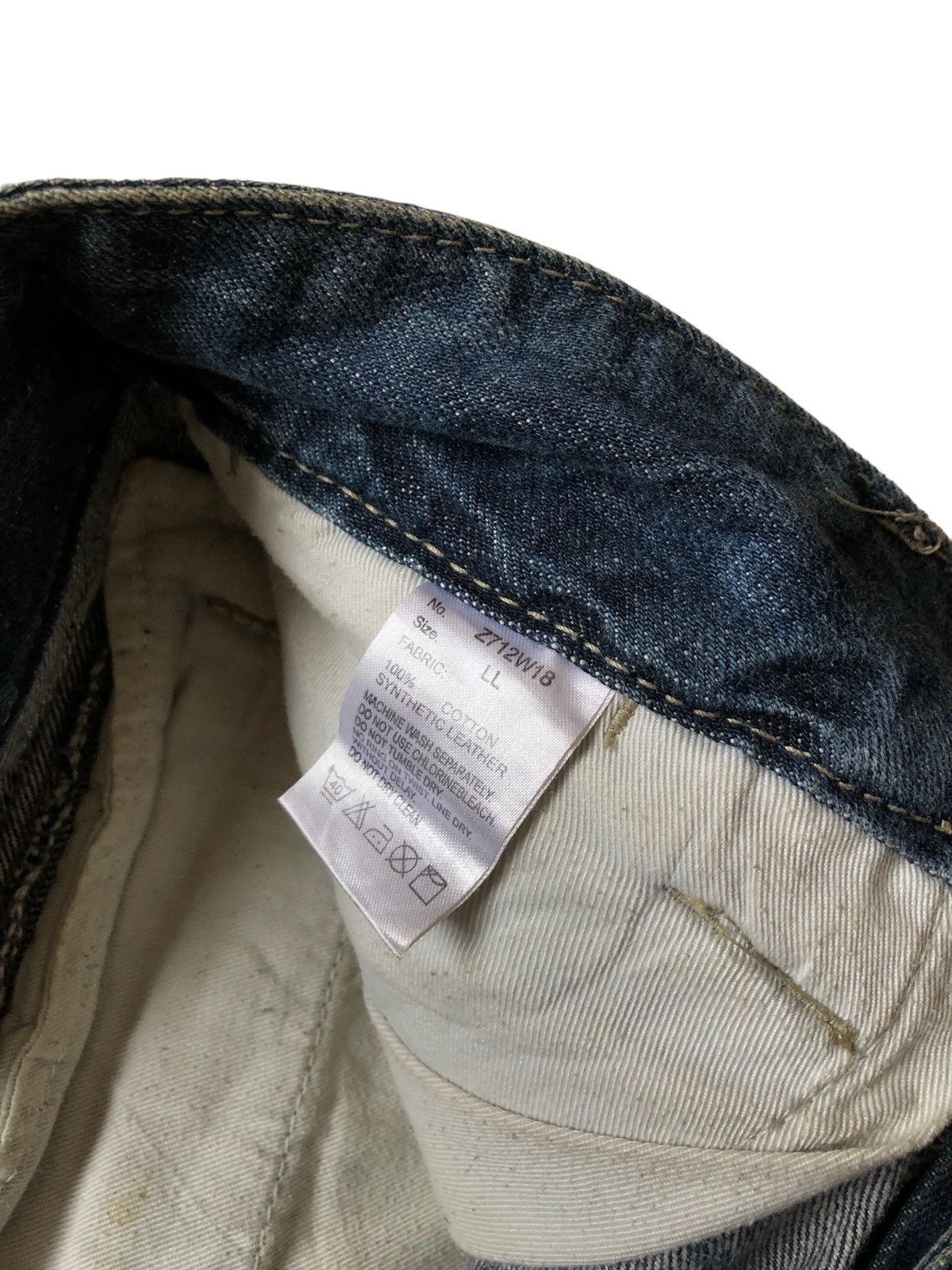 semanticdesign 2000s Semanticdesign Baggy Distressed Trashed Jeans Size US 34 / EU 50 - 14 Thumbnail