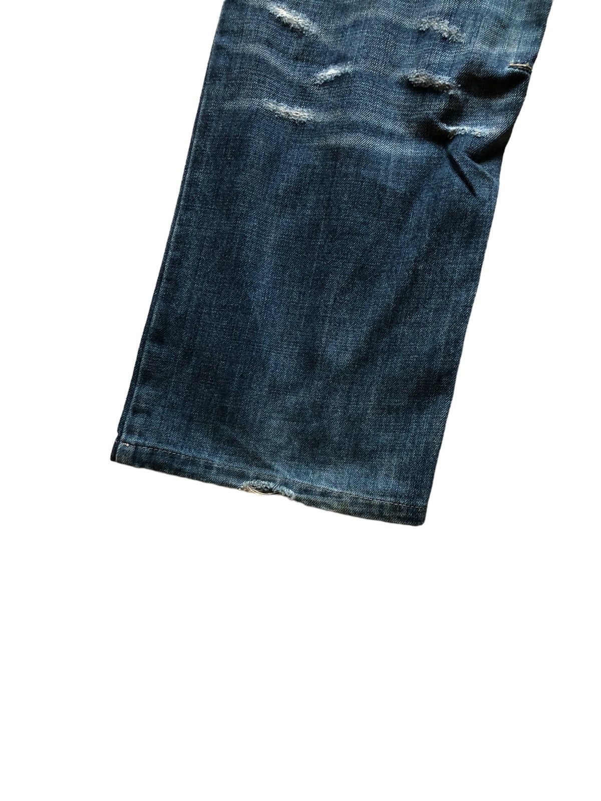 semanticdesign 2000s Semanticdesign Baggy Distressed Trashed Jeans Size US 34 / EU 50 - 7 Thumbnail