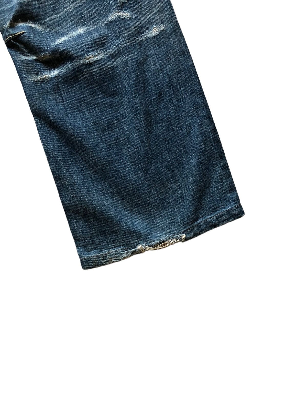 semanticdesign 2000s Semanticdesign Baggy Distressed Trashed Jeans Size US 34 / EU 50 - 8 Thumbnail
