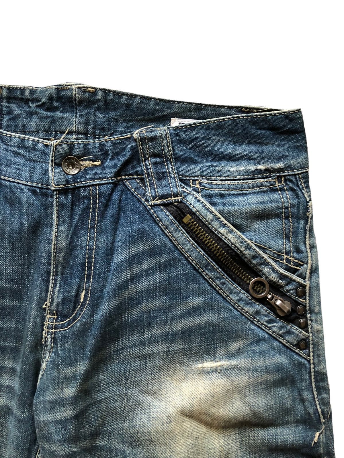 semanticdesign 2000s Semanticdesign Baggy Distressed Trashed Jeans Size US 34 / EU 50 - 5 Thumbnail