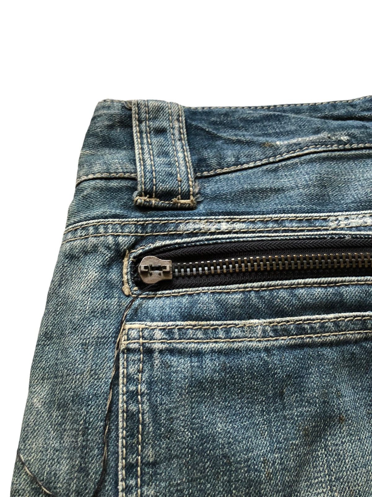 semanticdesign 2000s Semanticdesign Baggy Distressed Trashed Jeans Size US 34 / EU 50 - 9 Thumbnail