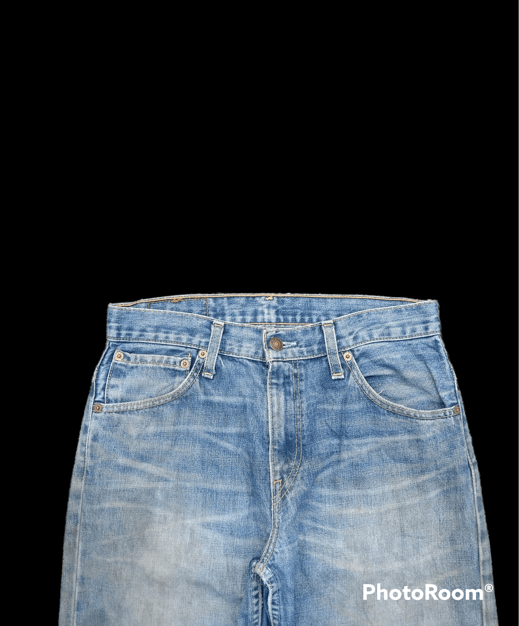 Levi's × Vintage LEVIS 507 BELL BOTTOM ,BOOCUT,FLARE DISTRESSED LEVIS VINTAGE Size US 30 / EU 46 - 3 Thumbnail