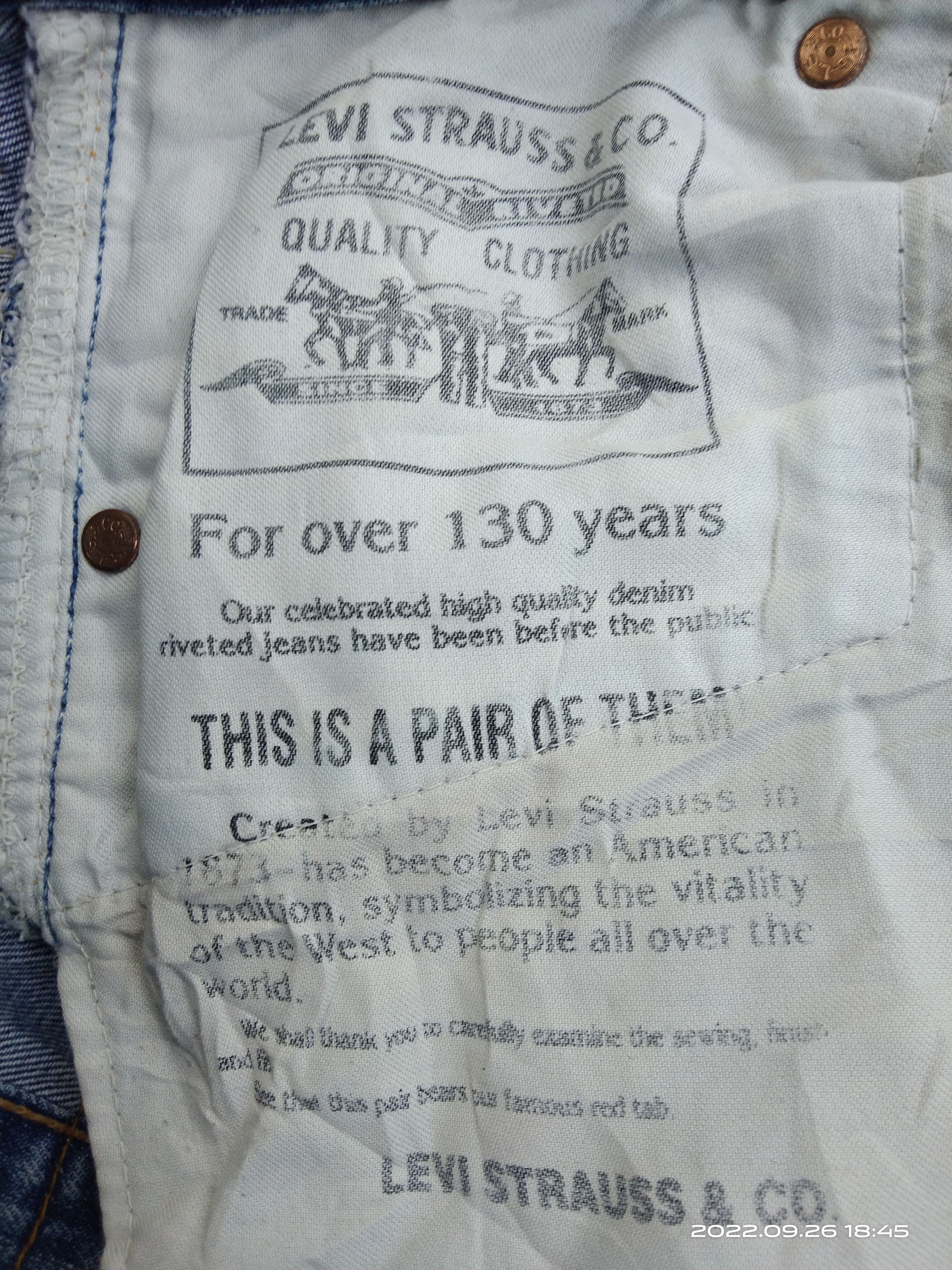 Levi's × Vintage LEVIS 507 BELL BOTTOM ,BOOCUT,FLARE DISTRESSED LEVIS VINTAGE Size US 30 / EU 46 - 8 Thumbnail