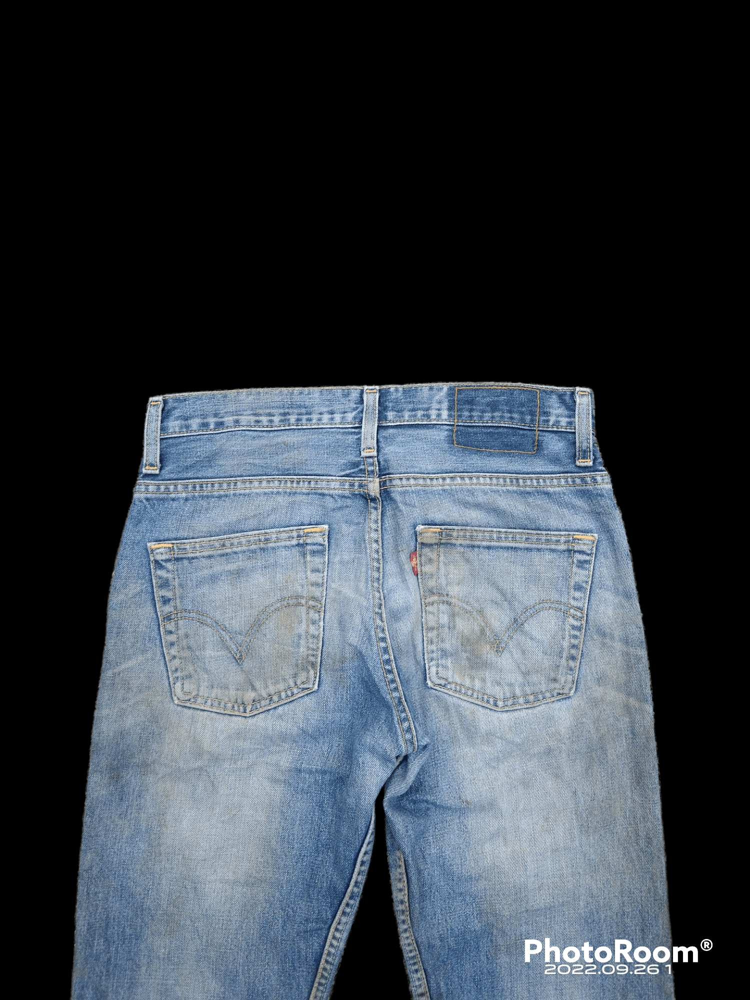 Levi's × Vintage LEVIS 507 BELL BOTTOM ,BOOCUT,FLARE DISTRESSED LEVIS VINTAGE Size US 30 / EU 46 - 4 Thumbnail