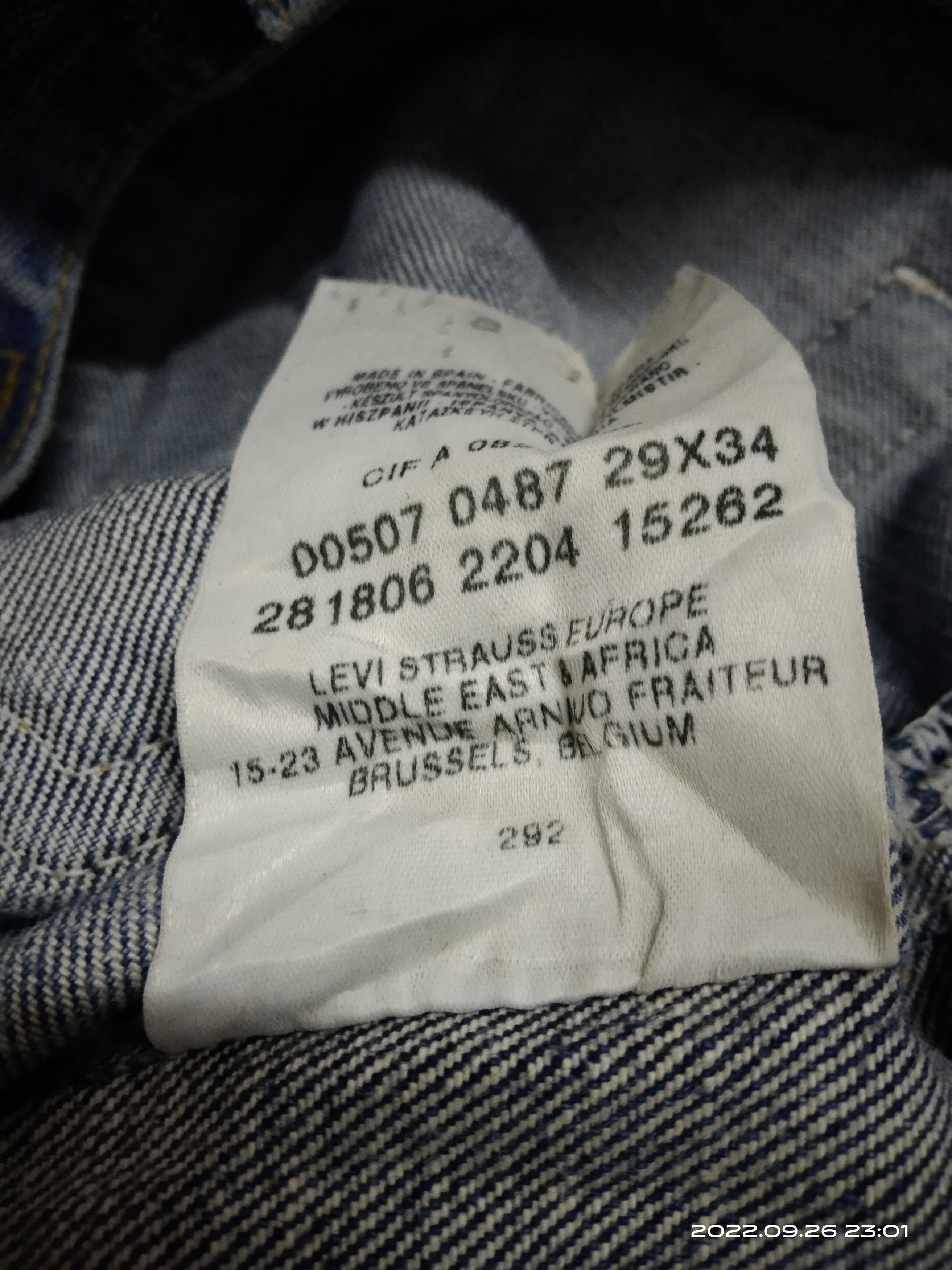 Levi's × Vintage LEVIS 507 BELL BOTTOM ,BOOCUT,FLARE DISTRESSED LEVIS VINTAGE Size US 30 / EU 46 - 9 Thumbnail