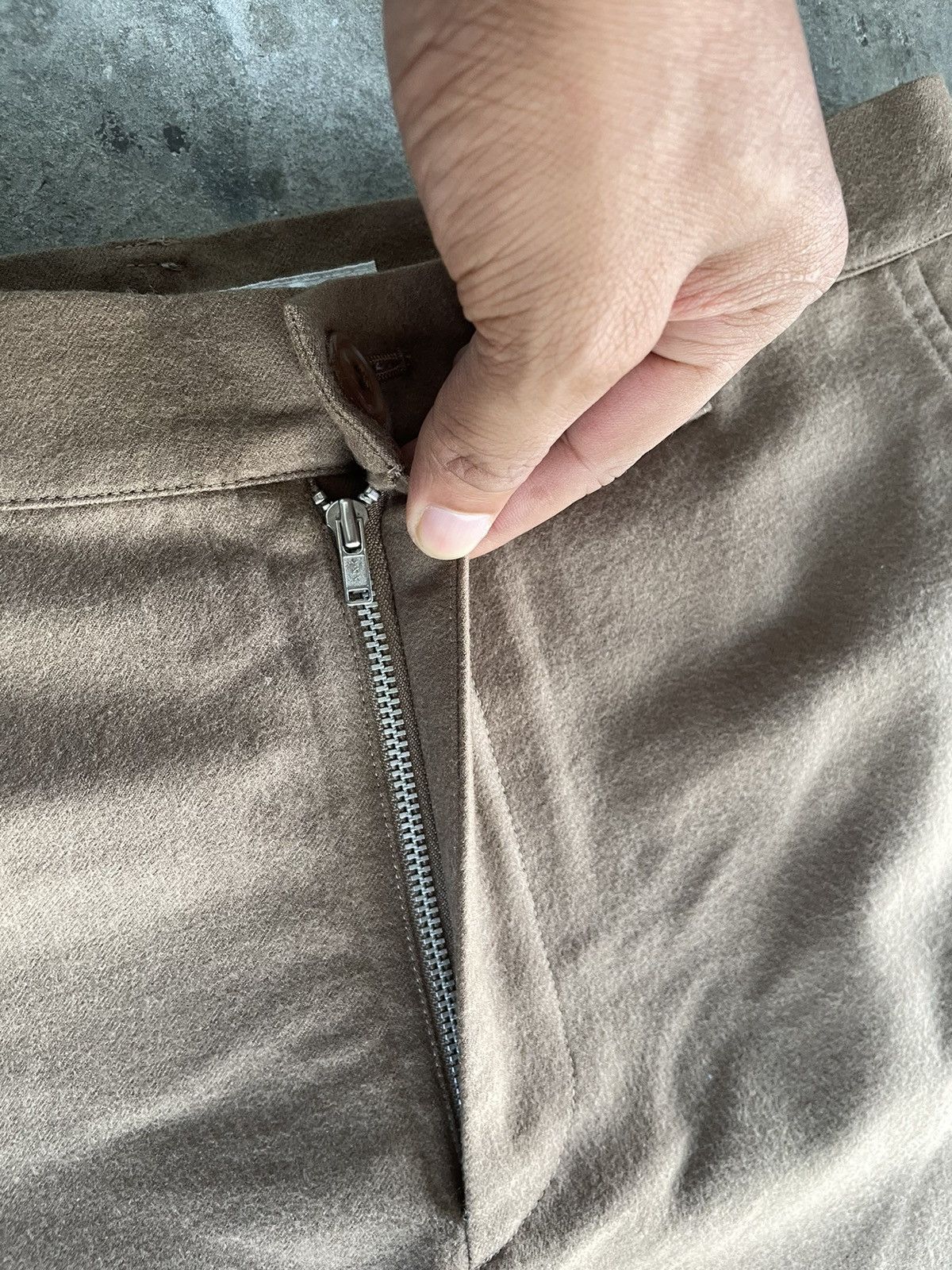 Issey Miyake × Japanese Brand × Vintage Sunaokuwahara by Issey Miyake wool Pant Very rare Size US 32 / EU 48 - 5 Thumbnail