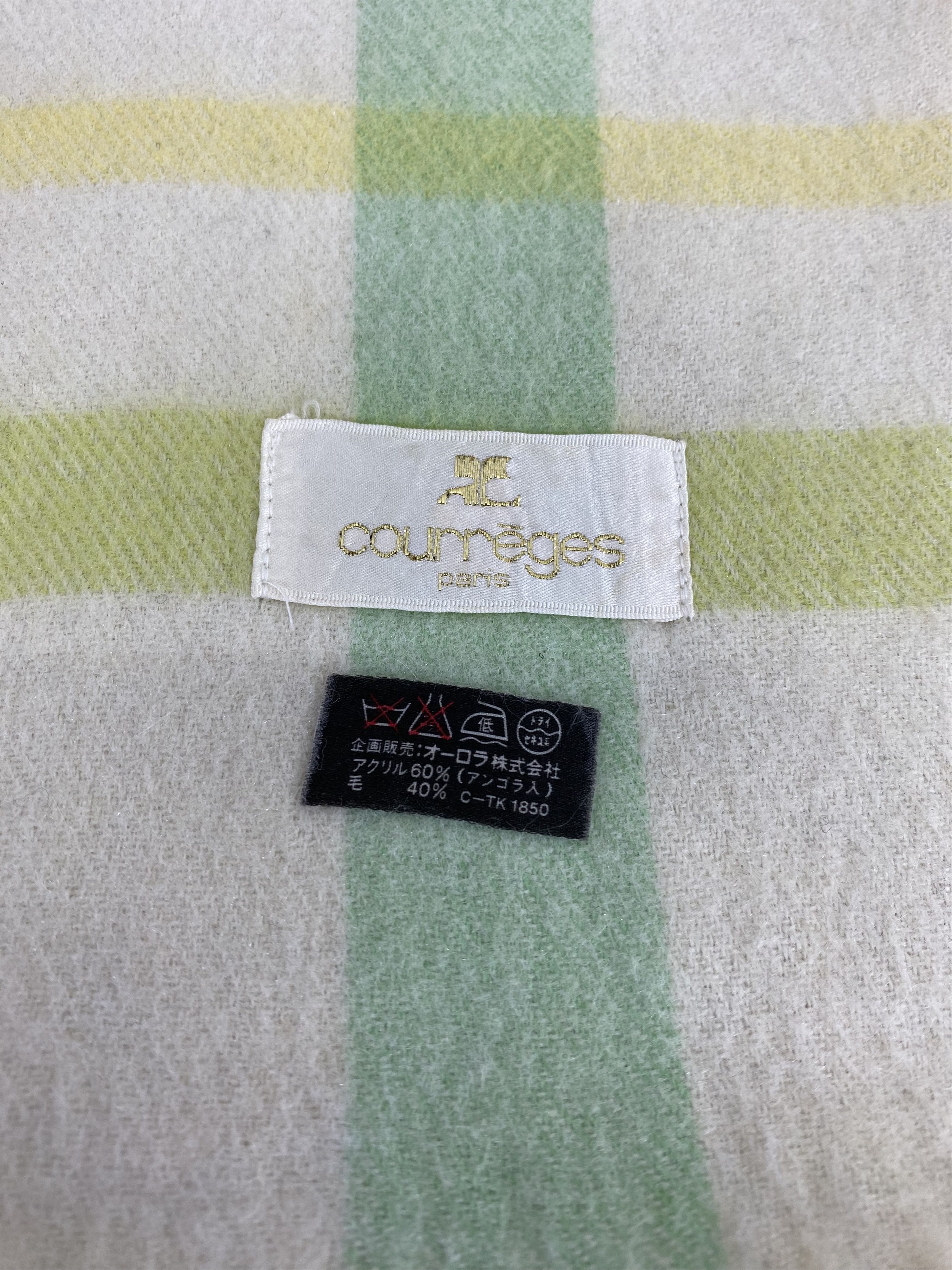 Courreges Vintage Courreges Scarf / Muffler / Neckwear Size ONE SIZE - 6 Thumbnail