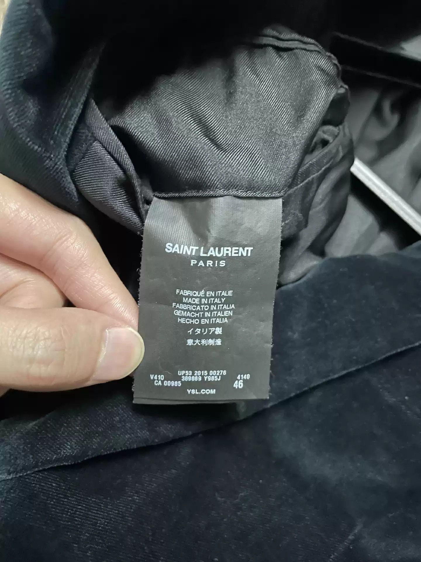 Saint Laurent Paris Saint Laurent Blazer Size 46 Size US S / EU 44-46 / 1 - 4 Thumbnail
