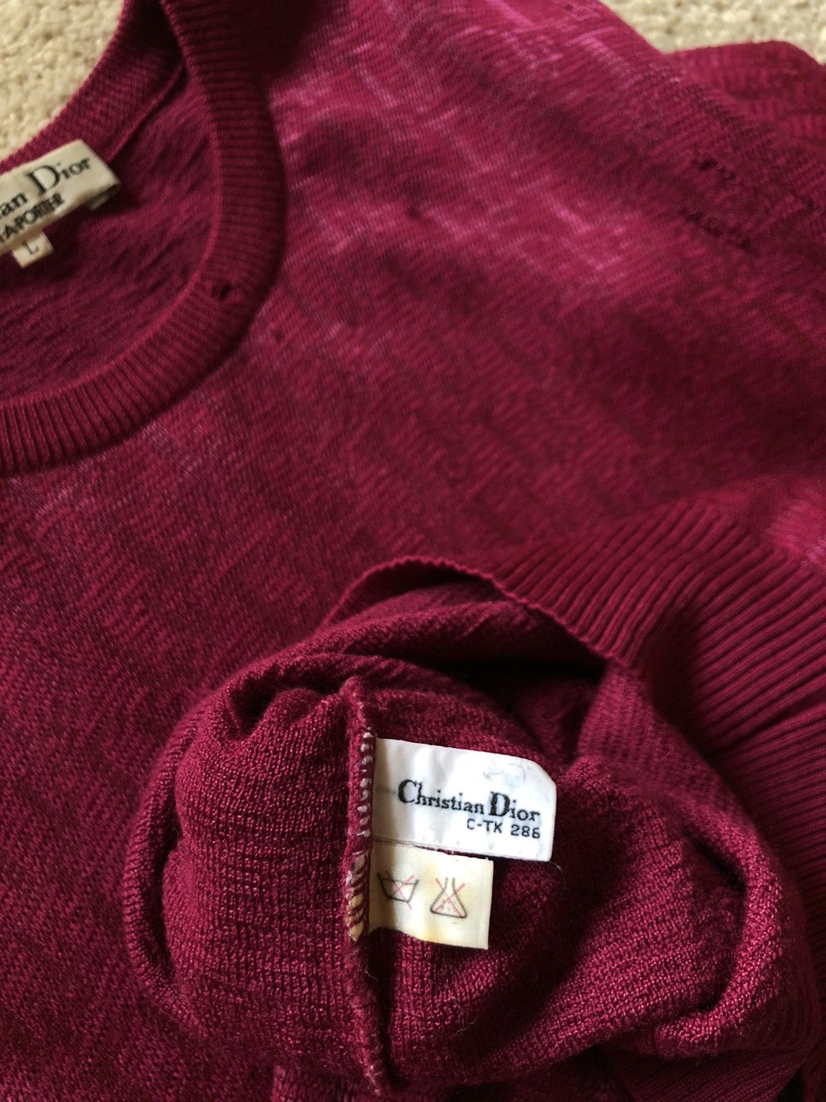 Dior 1990s Christian Dior distressed Knit Size S / US 4 / IT 40 - 12 Thumbnail