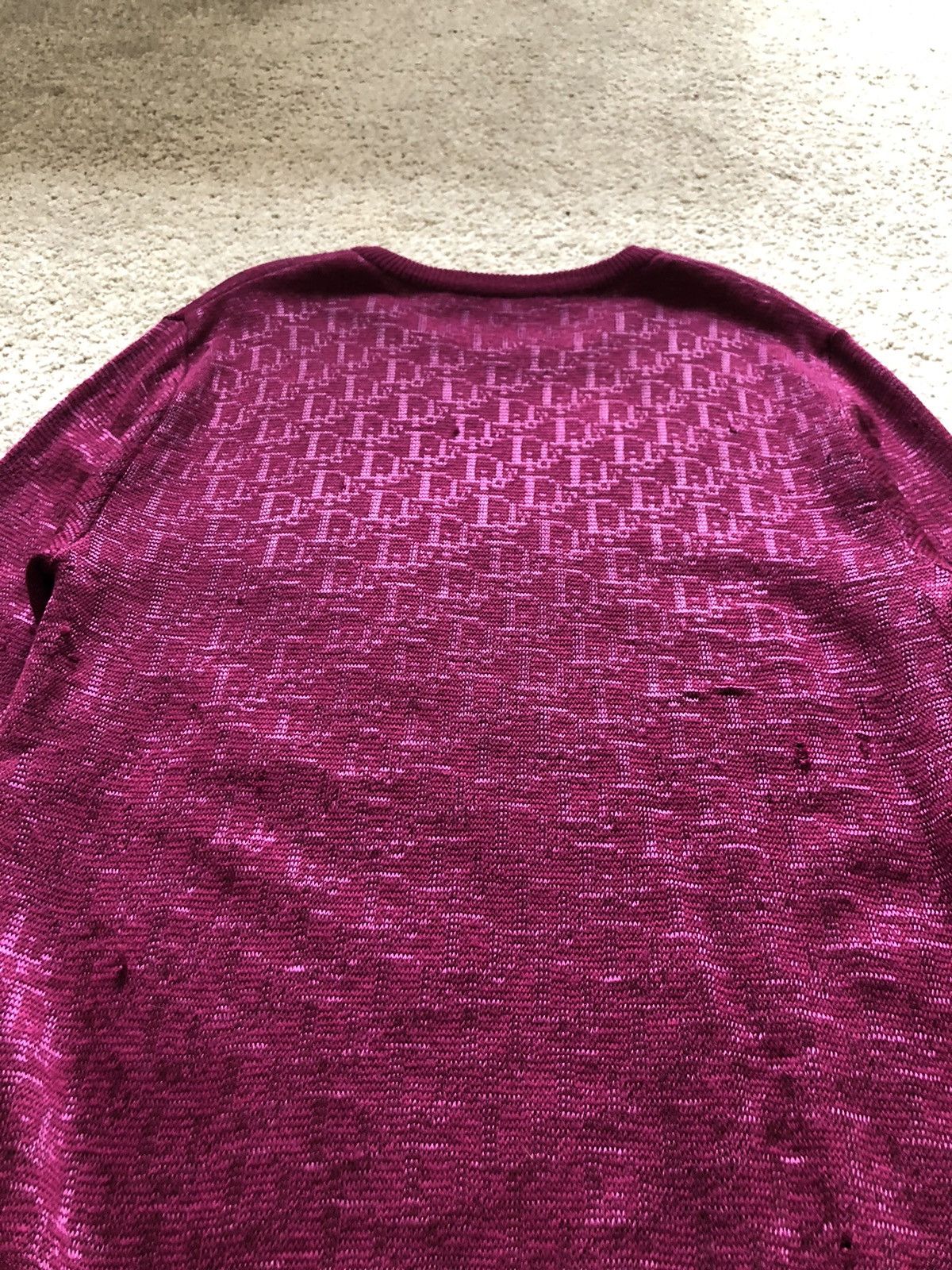 Dior 1990s Christian Dior distressed Knit Size S / US 4 / IT 40 - 8 Thumbnail