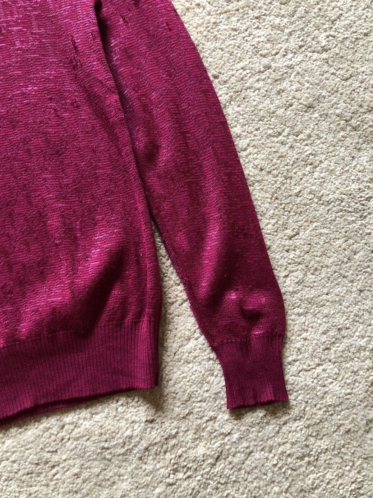 Dior 1990s Christian Dior distressed Knit Size S / US 4 / IT 40 - 5 Thumbnail