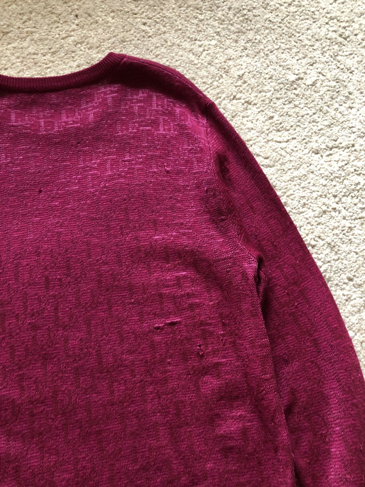 Dior 1990s Christian Dior distressed Knit Size S / US 4 / IT 40 - 10 Thumbnail