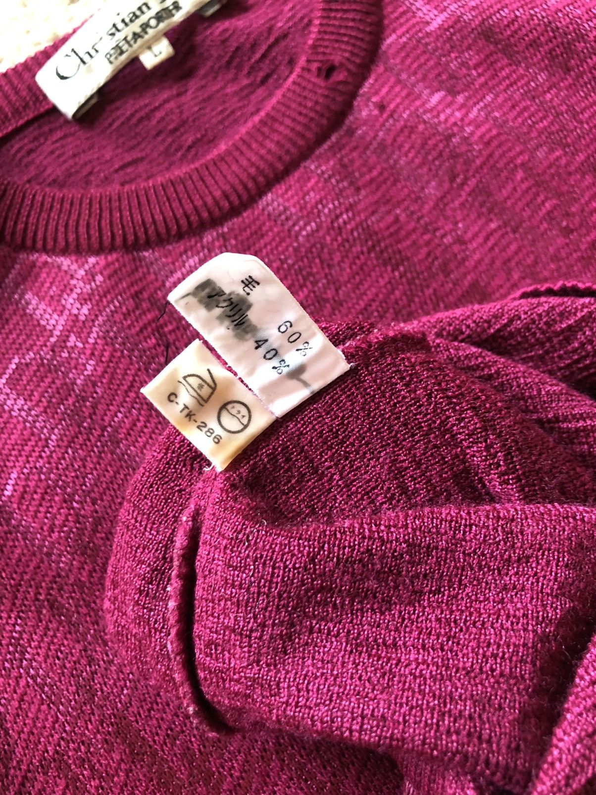 Dior 1990s Christian Dior distressed Knit Size S / US 4 / IT 40 - 13 Thumbnail