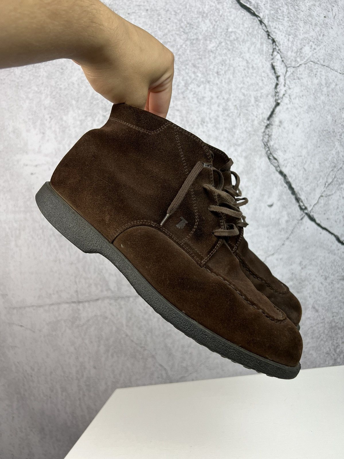 Tod's Tod’s Brown Suede boots Size US 11 / EU 44 - 1 Thumbnail
