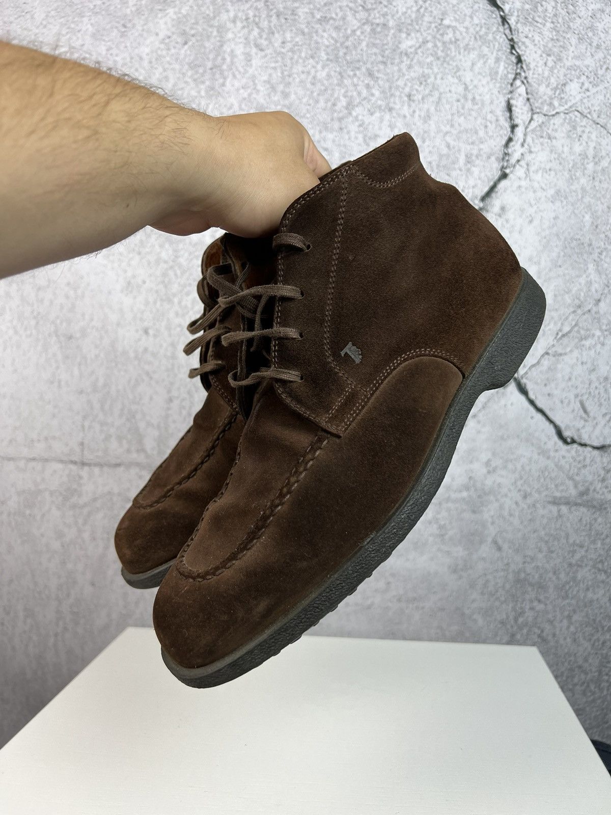 Tod's Tod’s Brown Suede boots Size US 11 / EU 44 - 10 Thumbnail