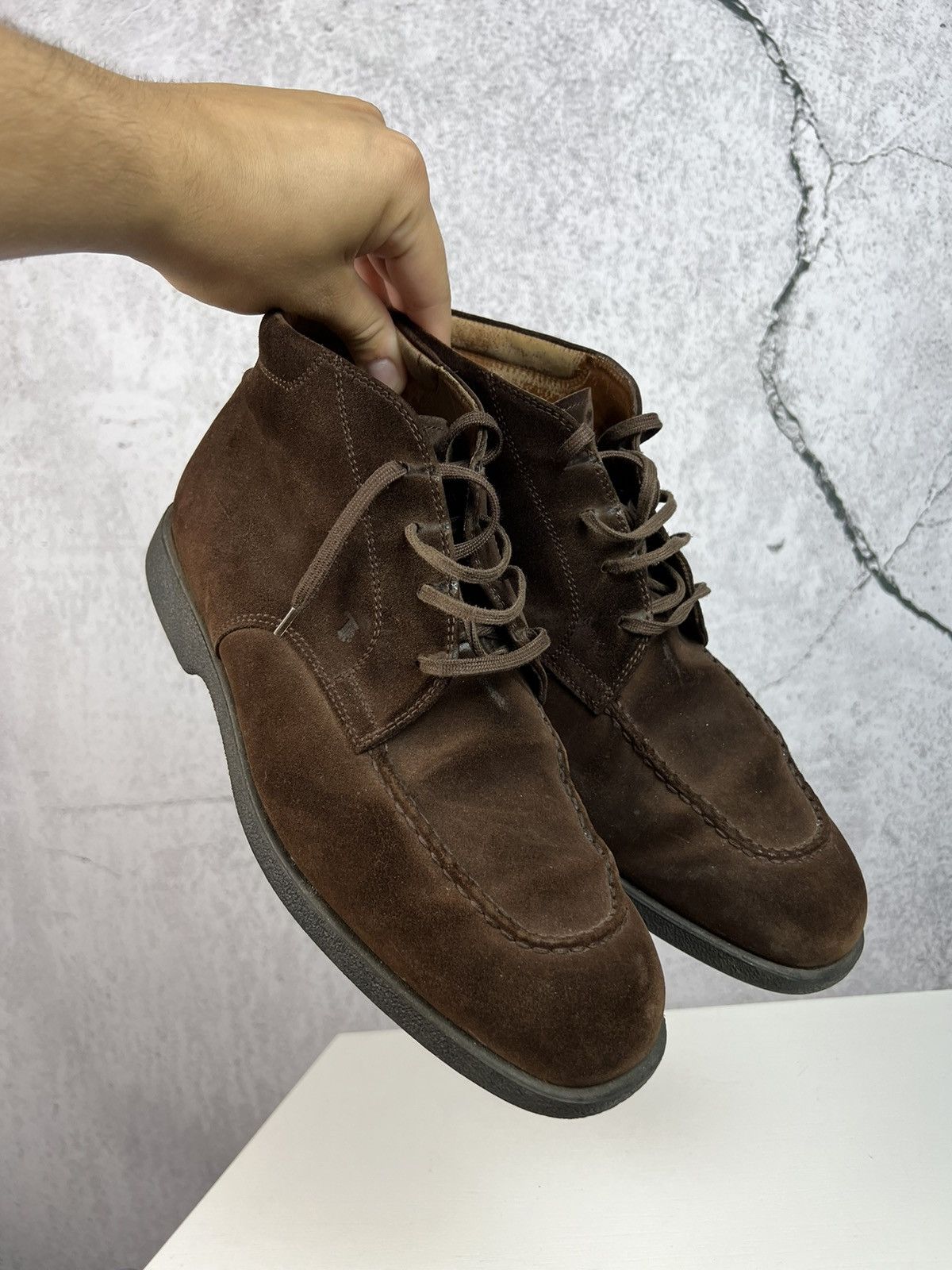 Tod's Tod’s Brown Suede boots Size US 11 / EU 44 - 3 Thumbnail