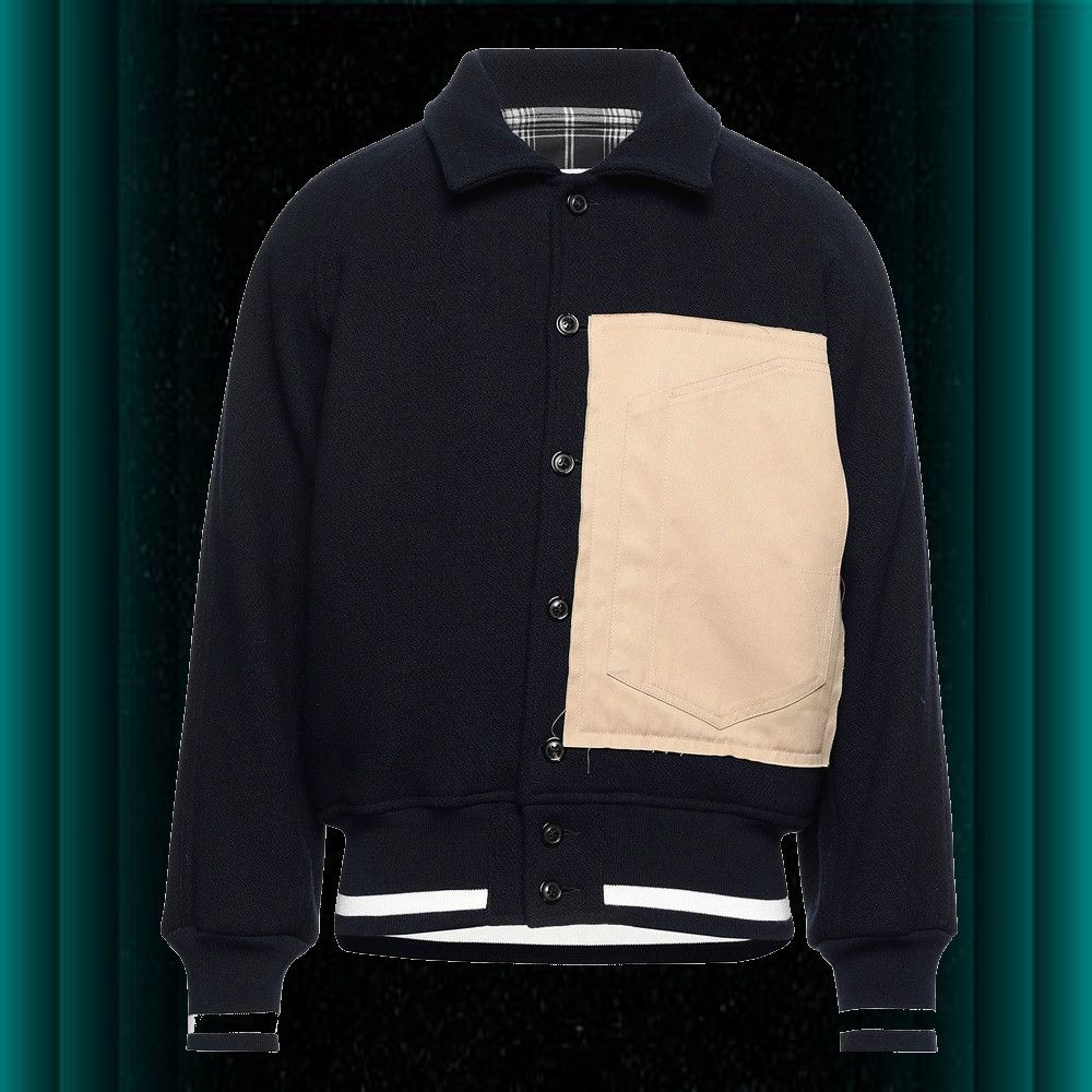 Maison Margiela Jacket in Dark Blue Size US M / EU 48-50 / 2 - 1 Thumbnail