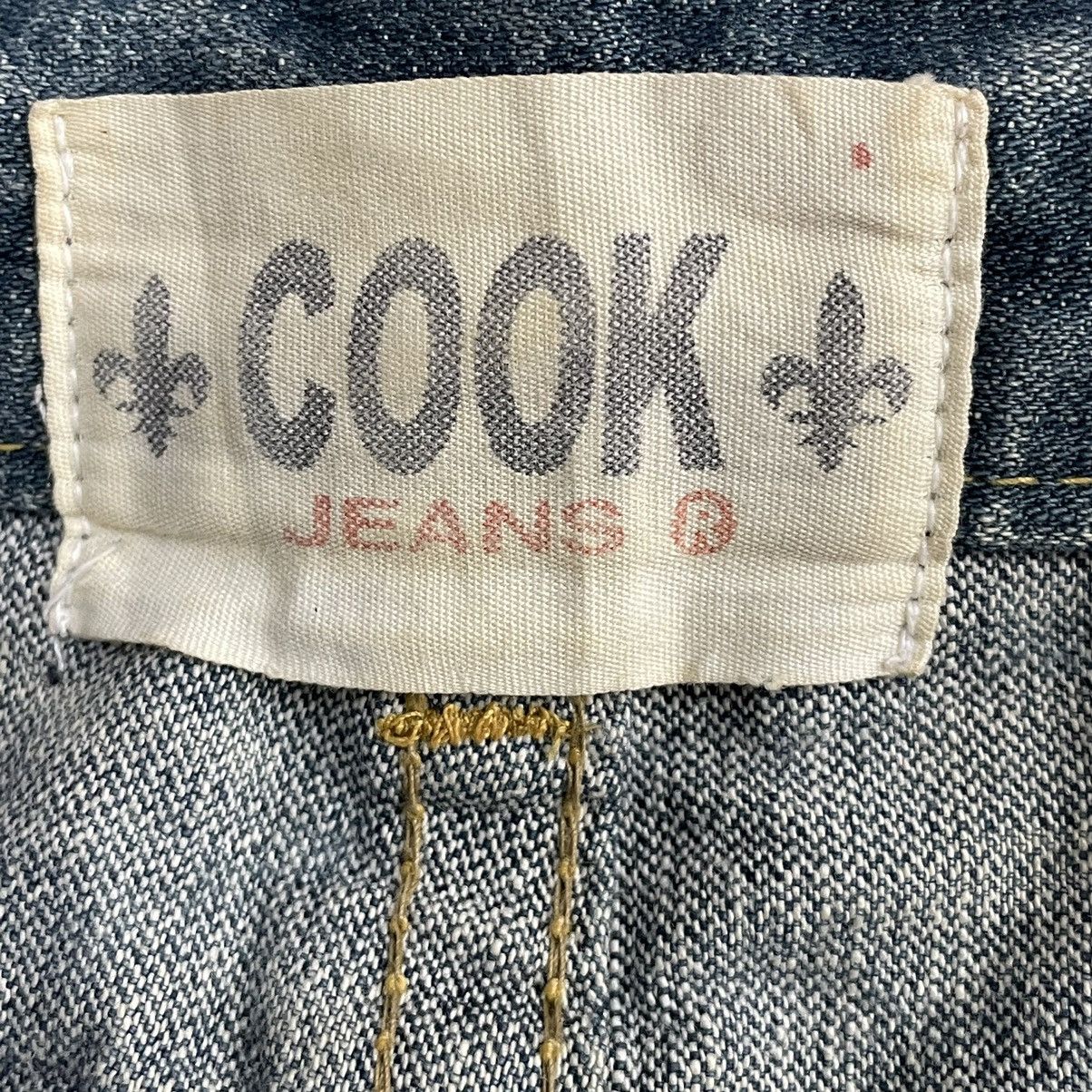 Designer × If Six Was Nine × Le Grande Bleu (L.G.B.) Cook Japan Fleur Storm Flared With Checker Belt Pants Size US 28 / EU 44 - 11 Thumbnail