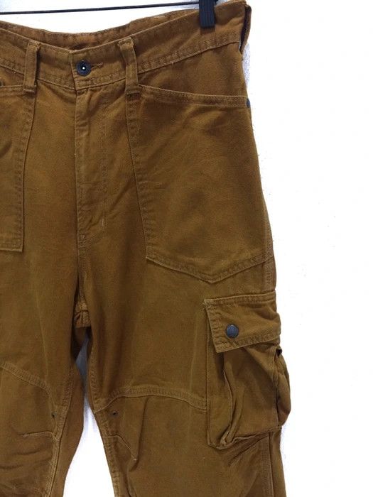 Japanese Brand Evenriver Workers Japan Double Pocket Trousers Cargo Pant Size US 30 / EU 46 - 3 Thumbnail