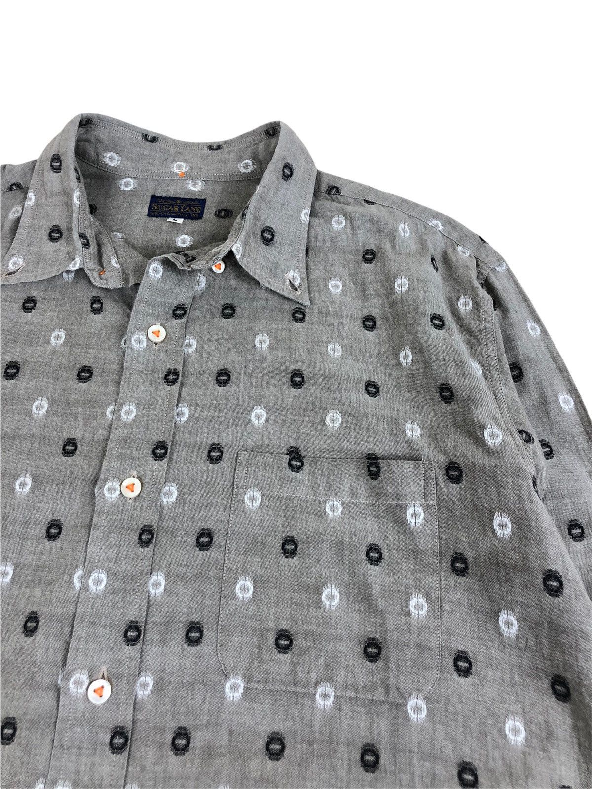 Sugar Cane 1990s Sugar Cane Monogram Aztec Pattern Shirt Size US L / EU 52-54 / 3 - 2 Thumbnail