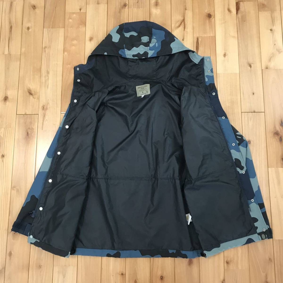 Bape BAPE woodland camo nylon hoodie jacket a bathing ape Size US M / EU 48-50 / 2 - 6 Thumbnail