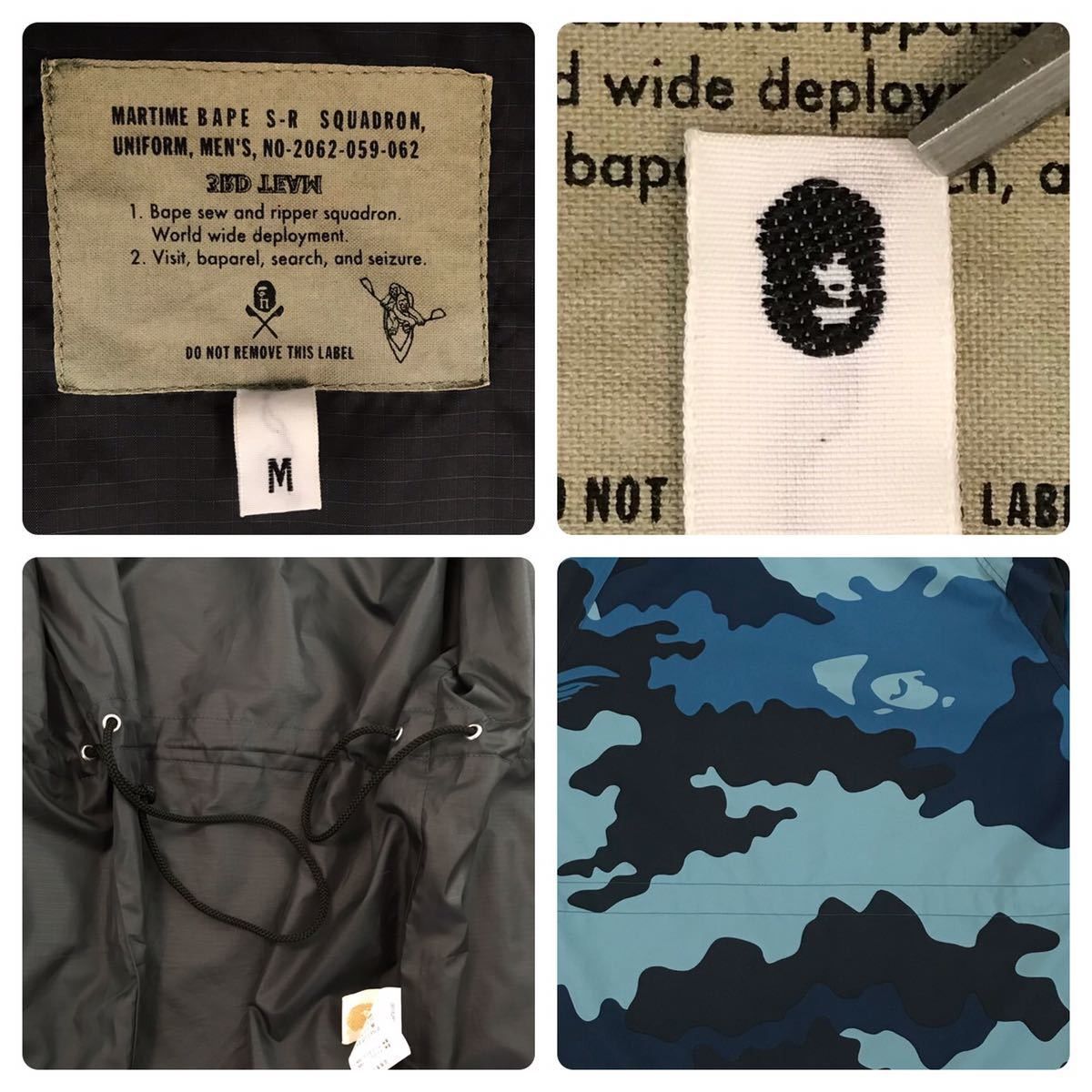 Bape BAPE woodland camo nylon hoodie jacket a bathing ape Size US M / EU 48-50 / 2 - 8 Thumbnail