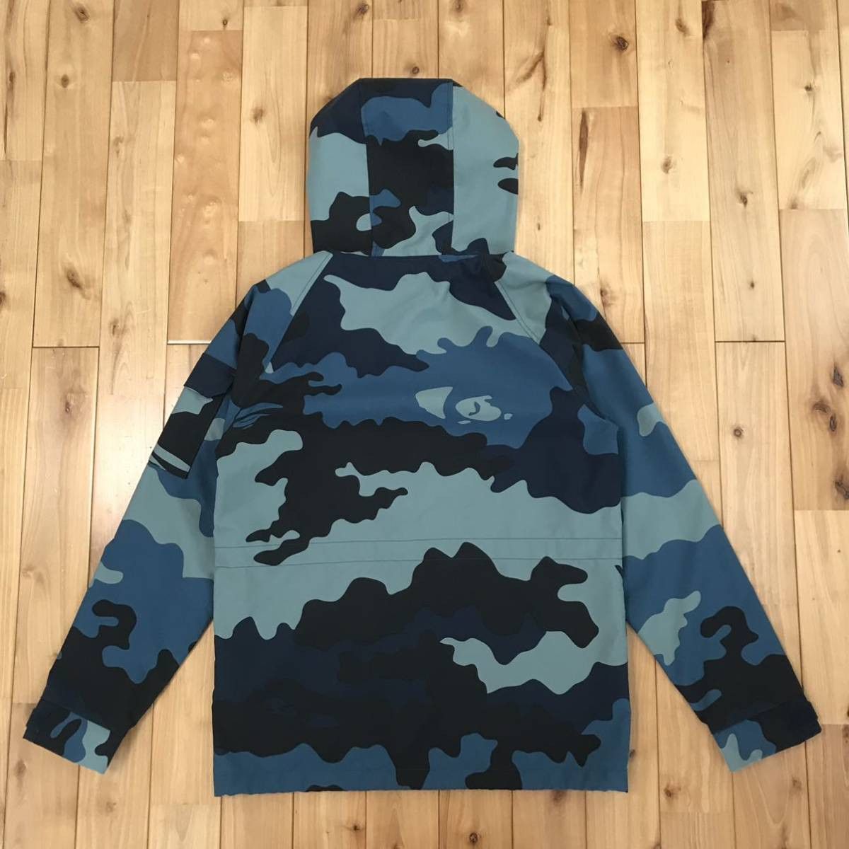 Bape BAPE woodland camo nylon hoodie jacket a bathing ape Size US M / EU 48-50 / 2 - 3 Thumbnail