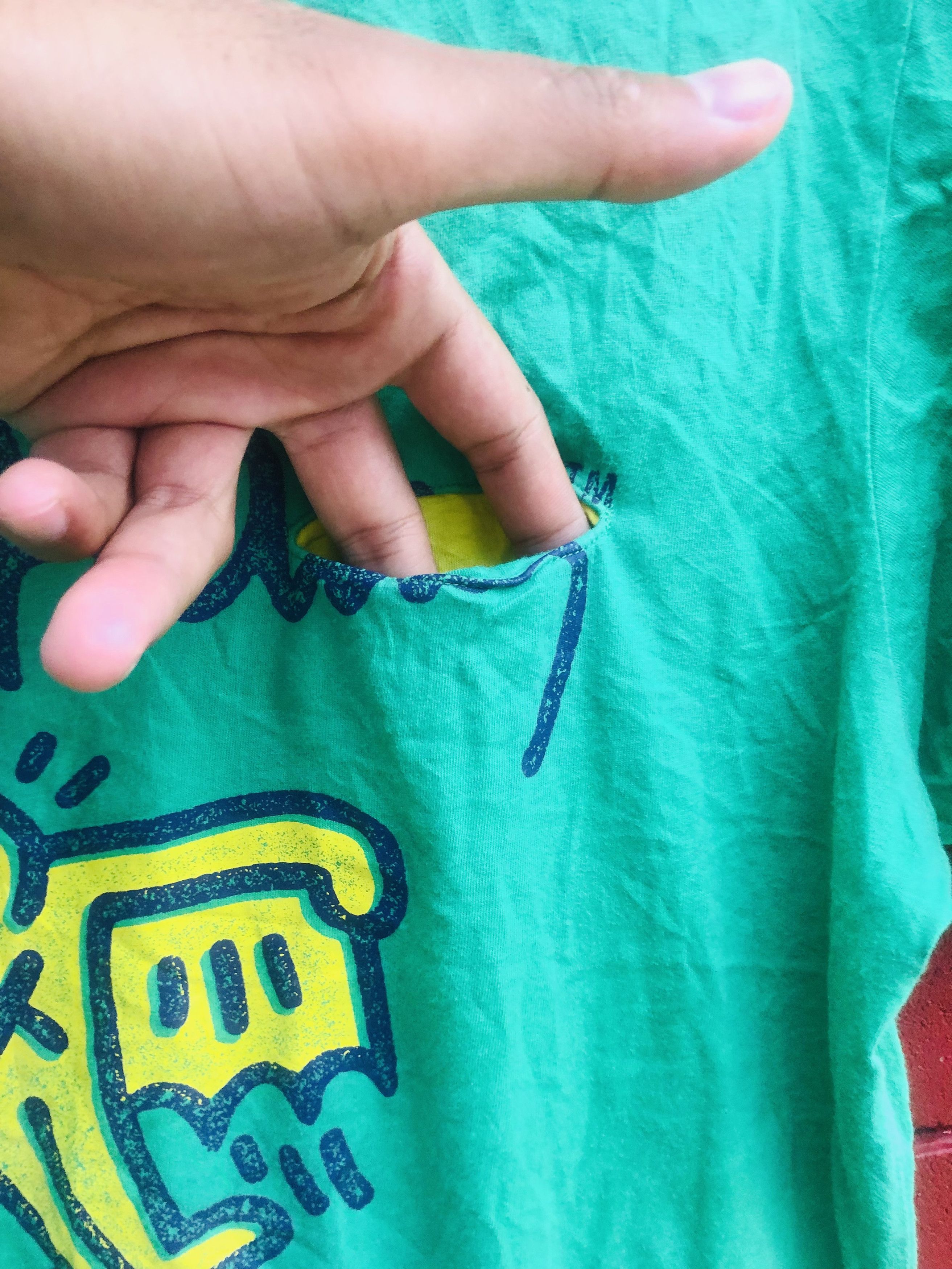 Japanese Brand × Keith Haring Vintage Keith Haring Bat Fly Designar Fashion Style Shirt Size US M / EU 48-50 / 2 - 6 Thumbnail
