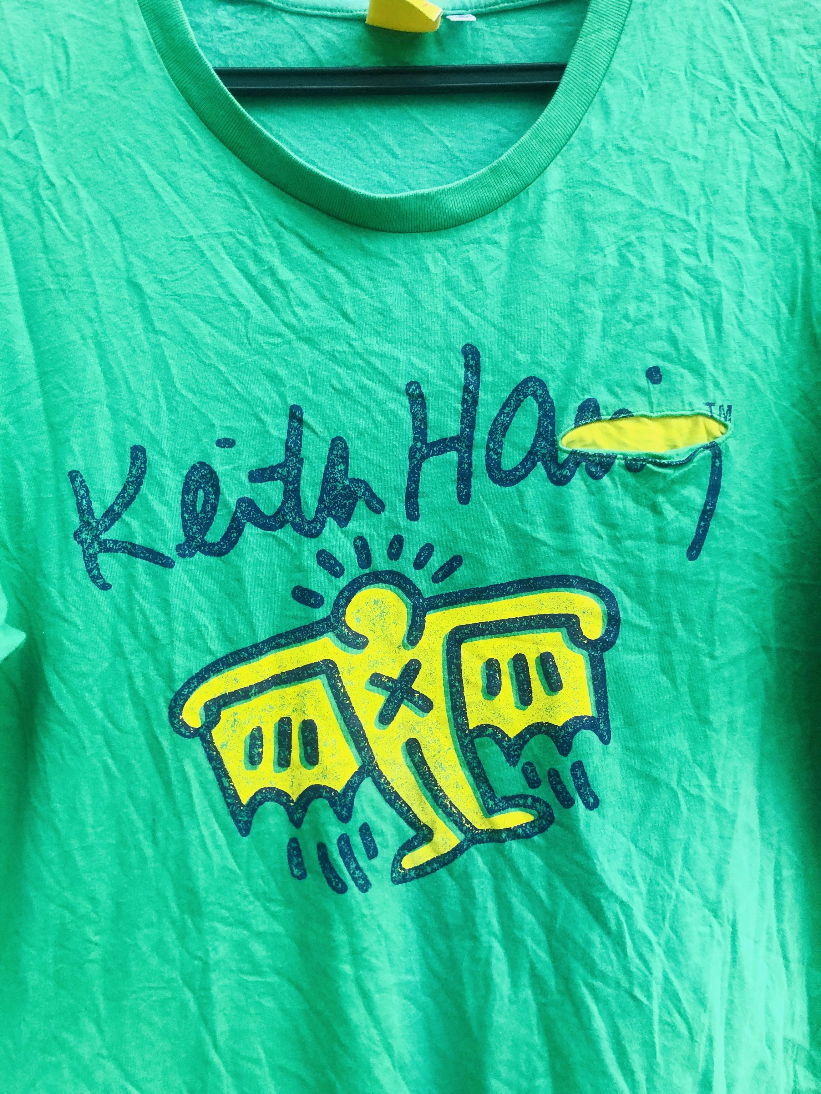 Japanese Brand × Keith Haring Vintage Keith Haring Bat Fly Designar Fashion Style Shirt Size US M / EU 48-50 / 2 - 4 Thumbnail