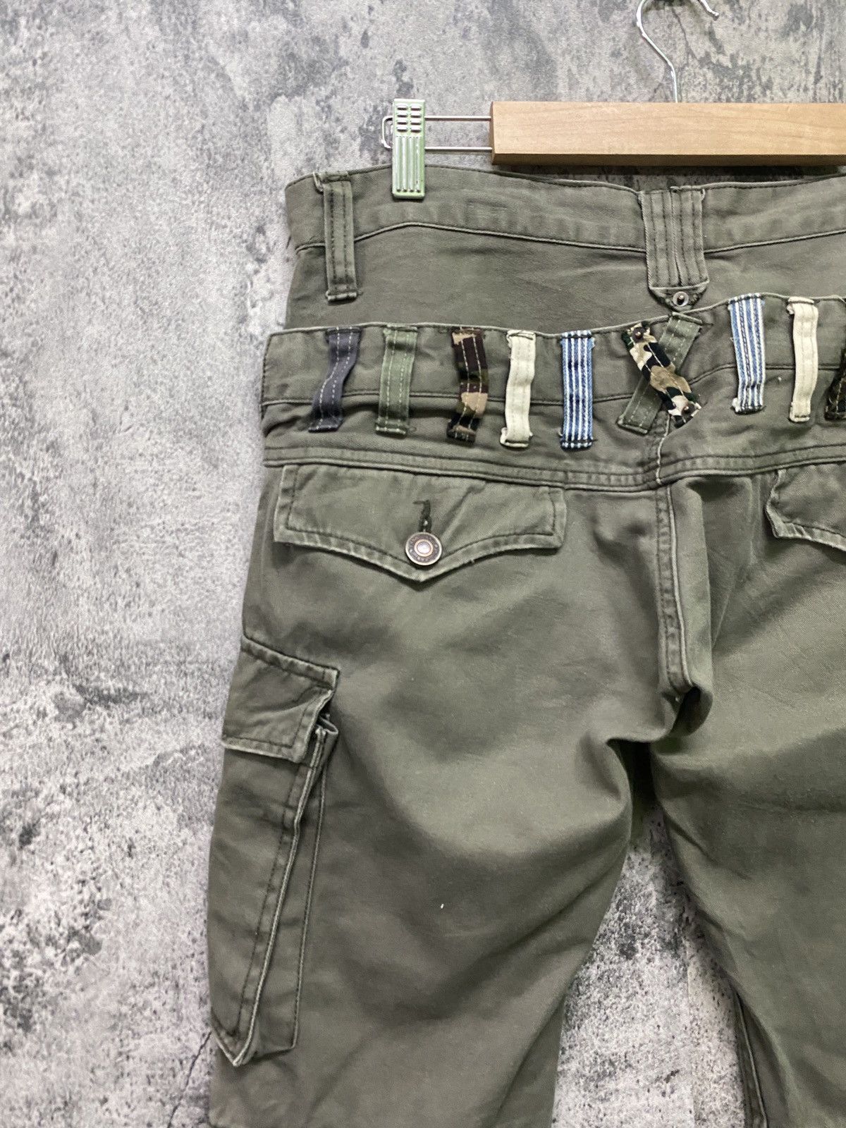 Japanese Brand Japan BROWNY Multipocket Cargo Double Waist Low Rise Pants Size US 30 / EU 46 - 12 Thumbnail